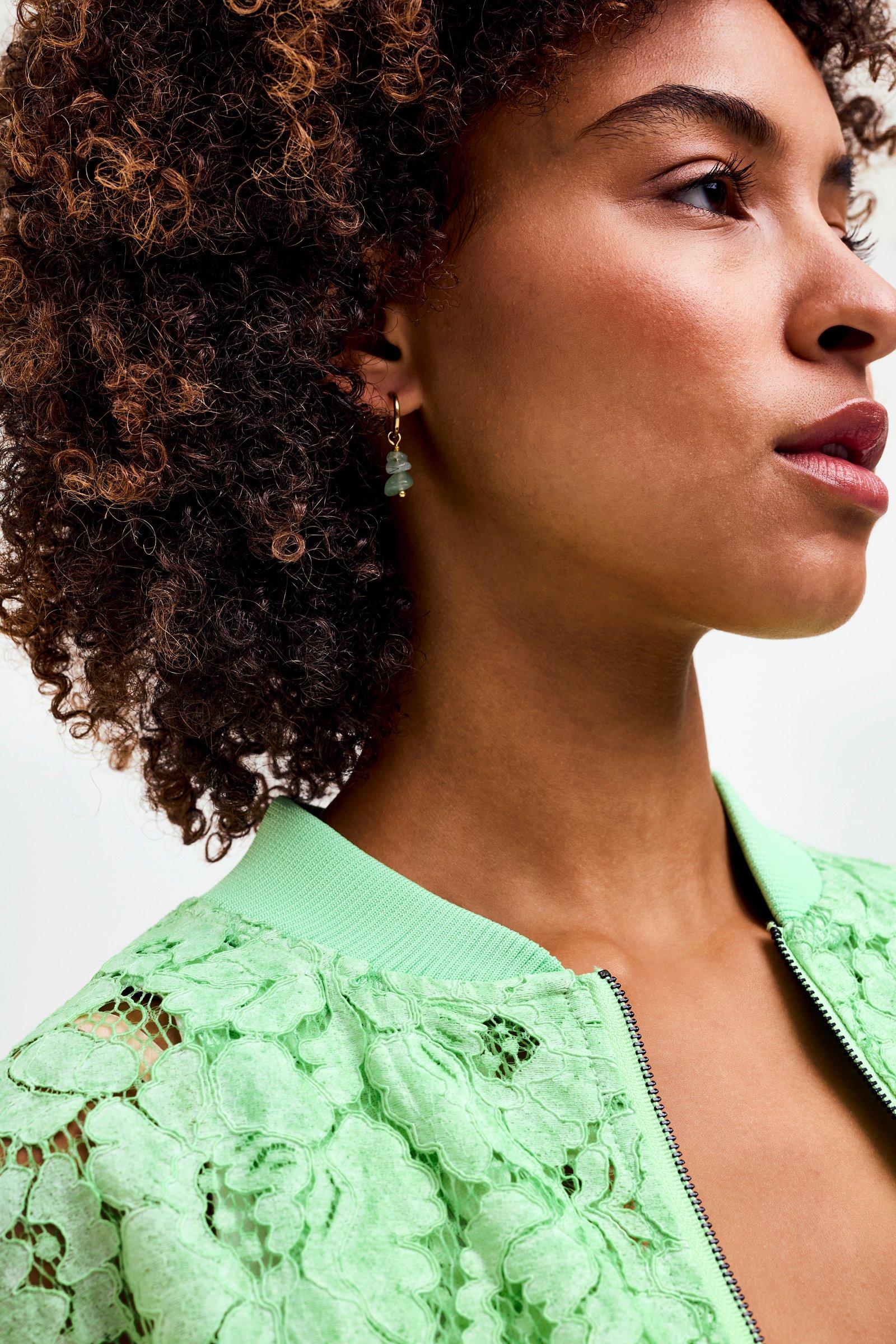 CKS - ARCANA - earrings - bright green