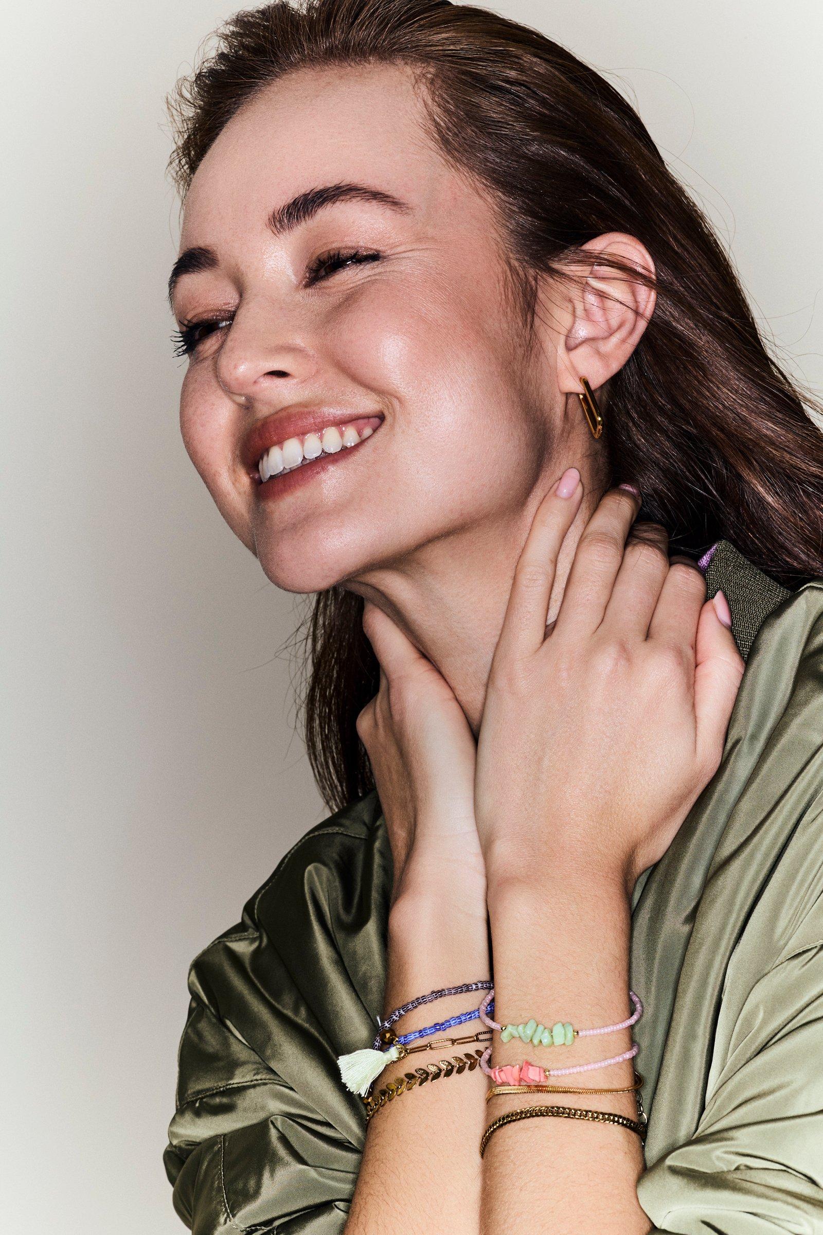 CKS - BOBILIS - armband - donkergeel