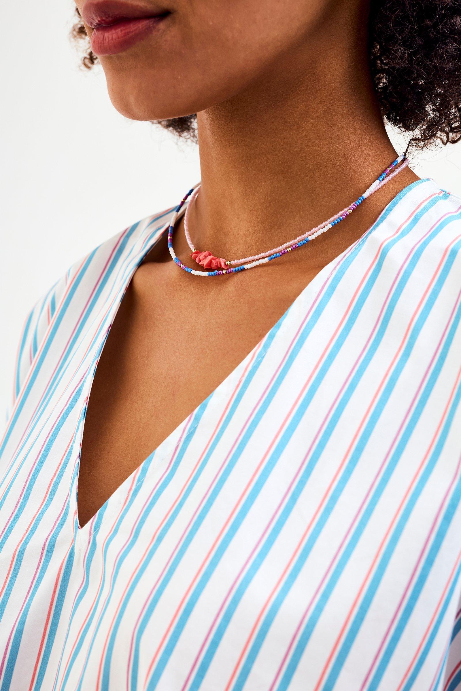 CKS - NATIO - collier - bleu vif