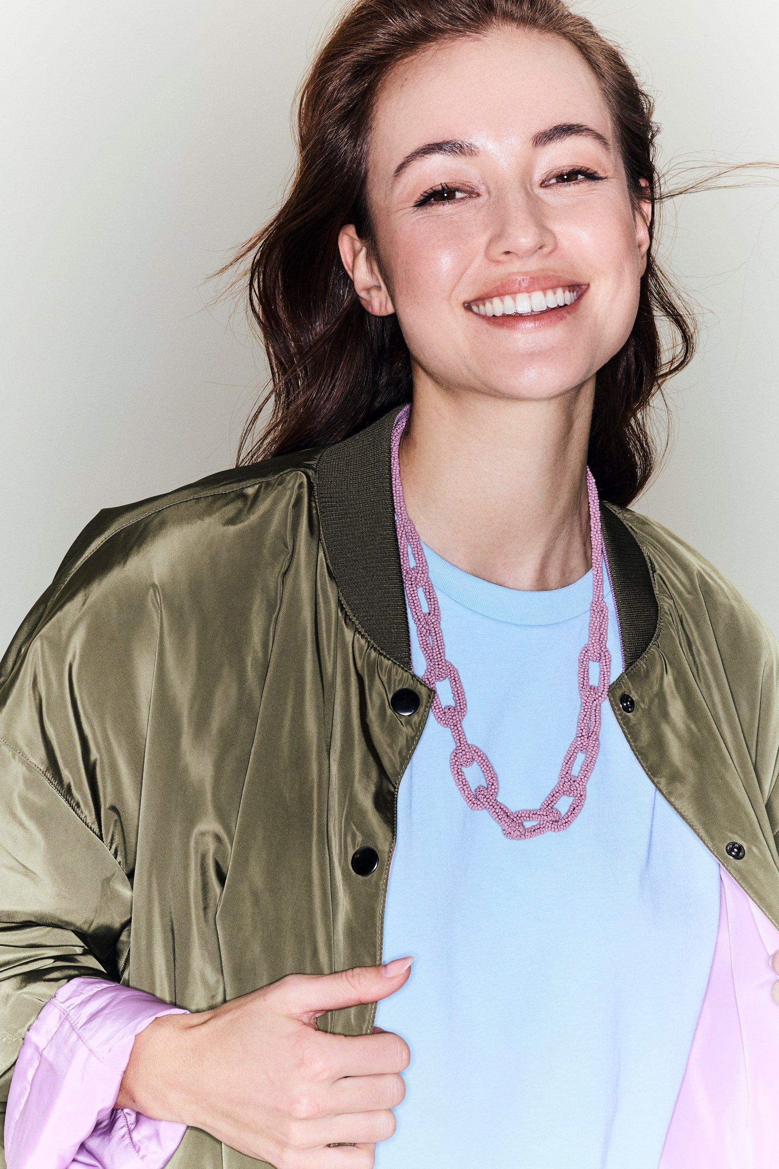 CKS - NIDUS - collier - rose clair