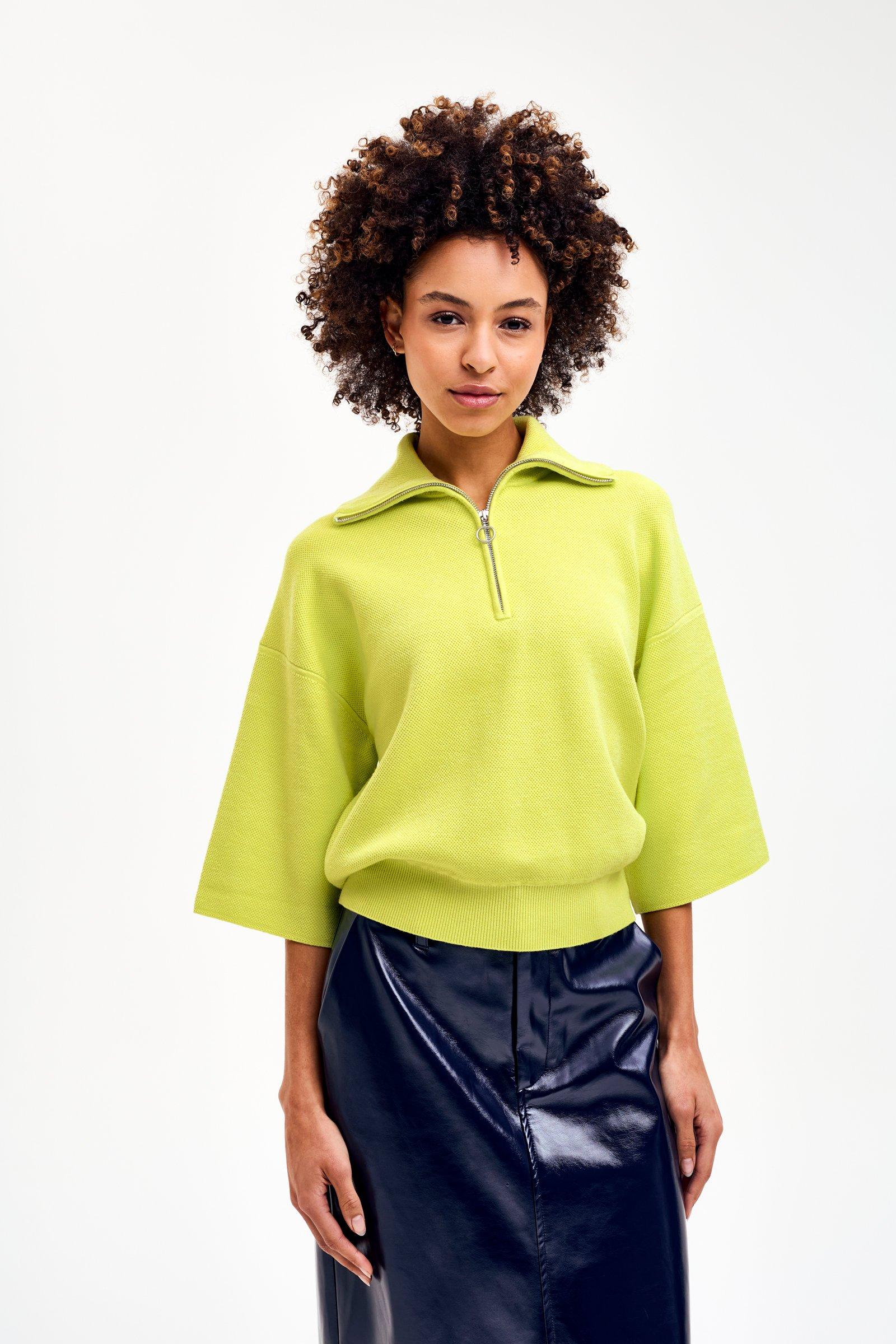 CKS - PLUM - pullover - jaune vif