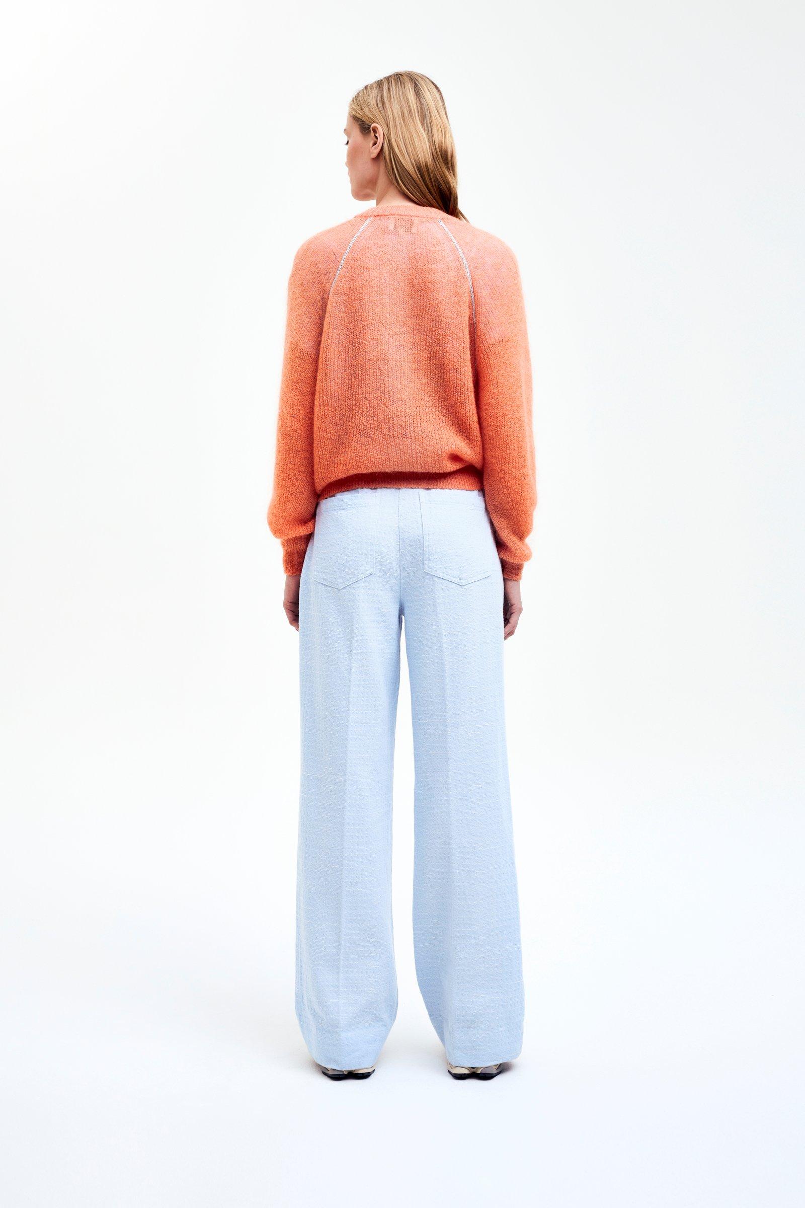 CKS - CARDIHAIR - cardigan - intens oranje