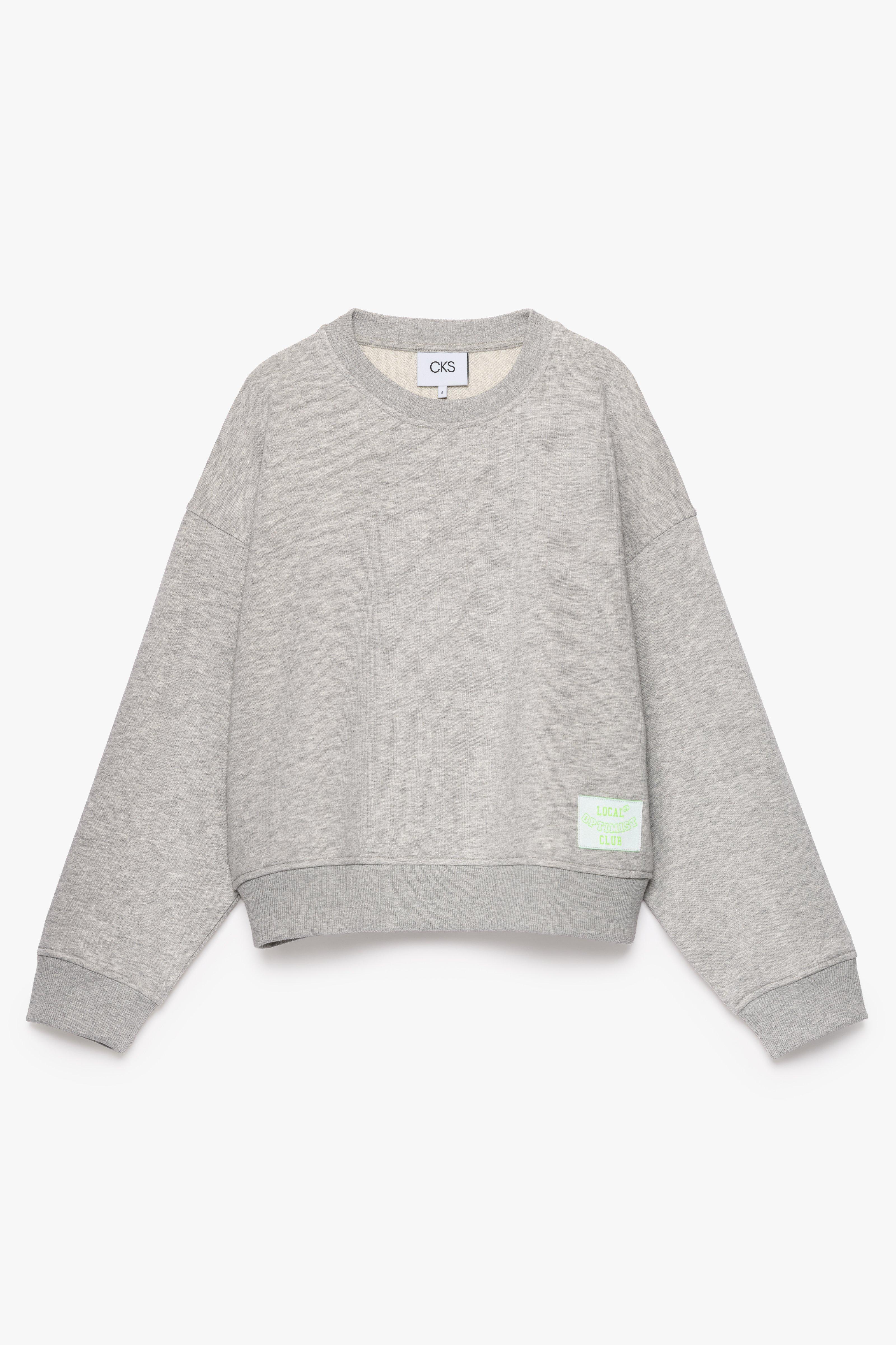 CKS - SWAN - sweater - lichtgrijs