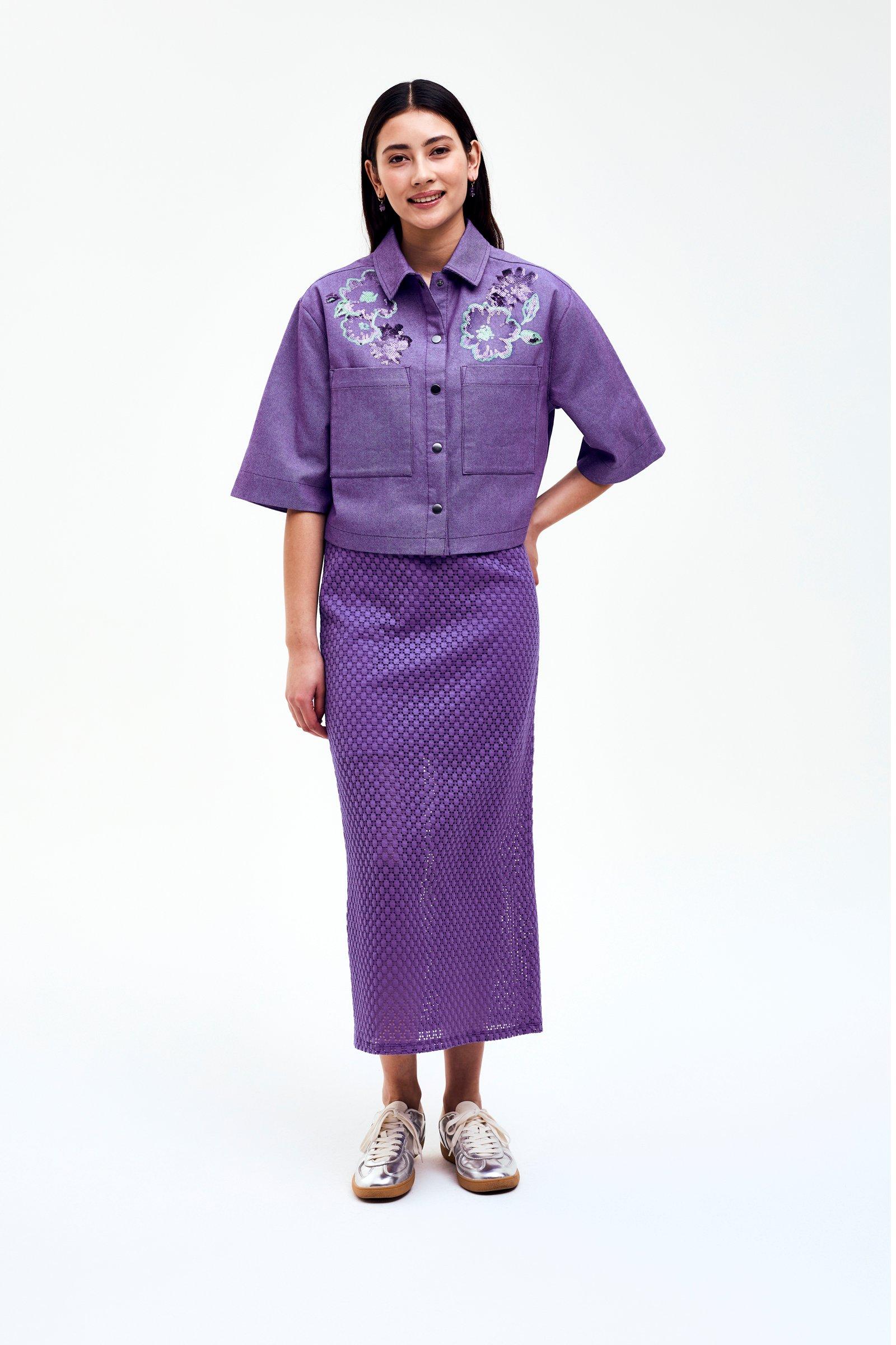 CKS - SKORE - midirok - paars