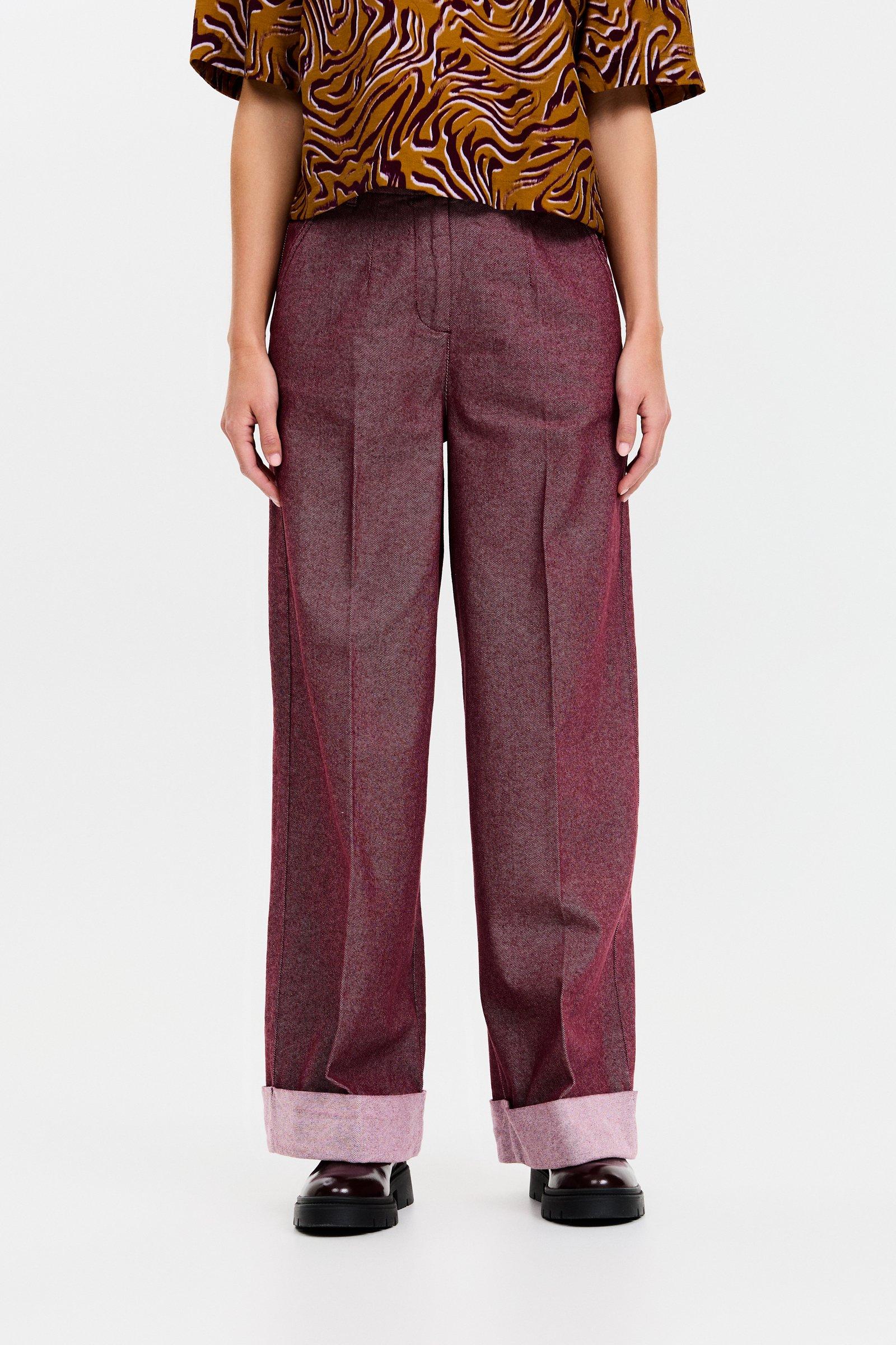 CKS - MODALO - lange broek - paars