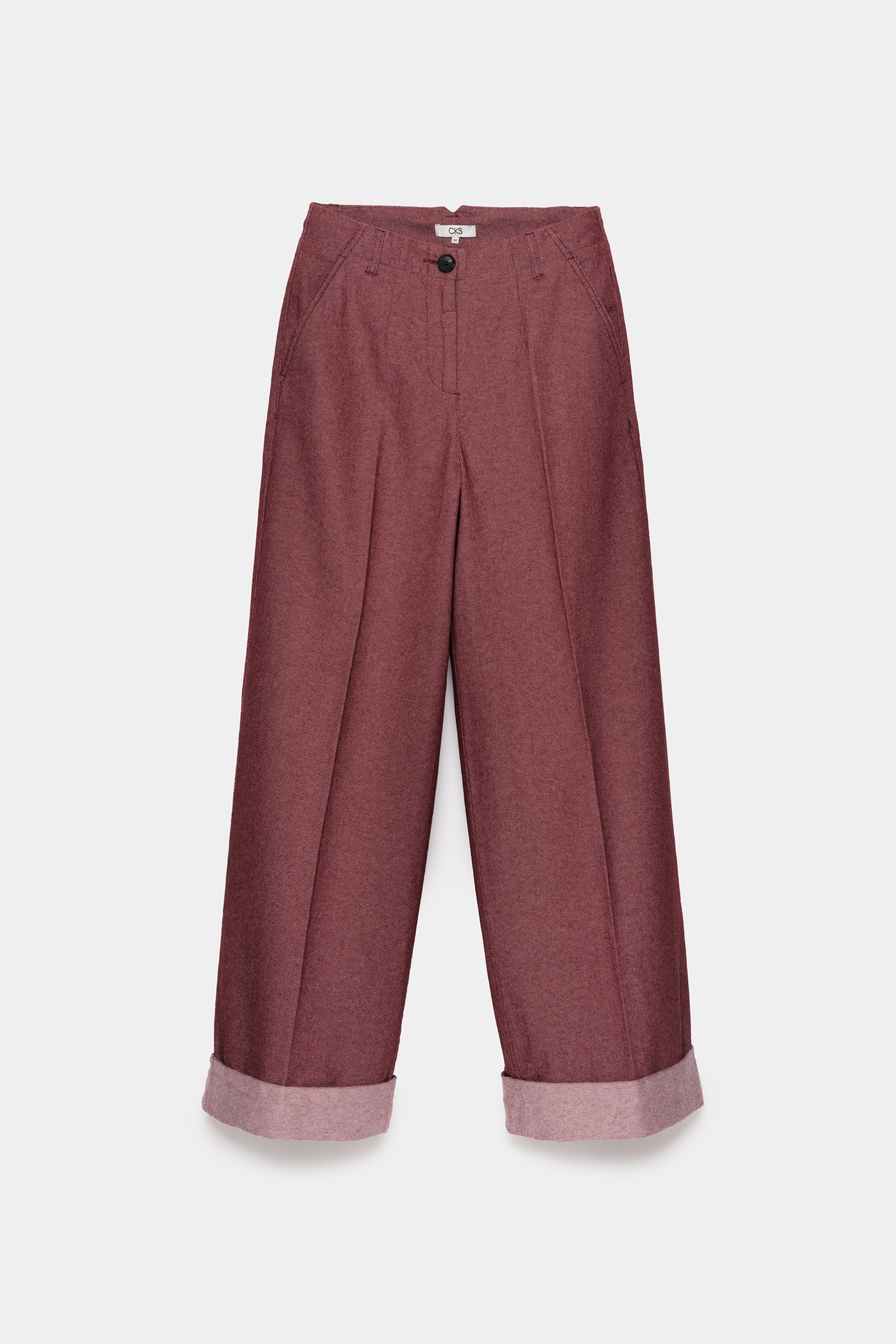 CKS - MODALO - lange broek - paars