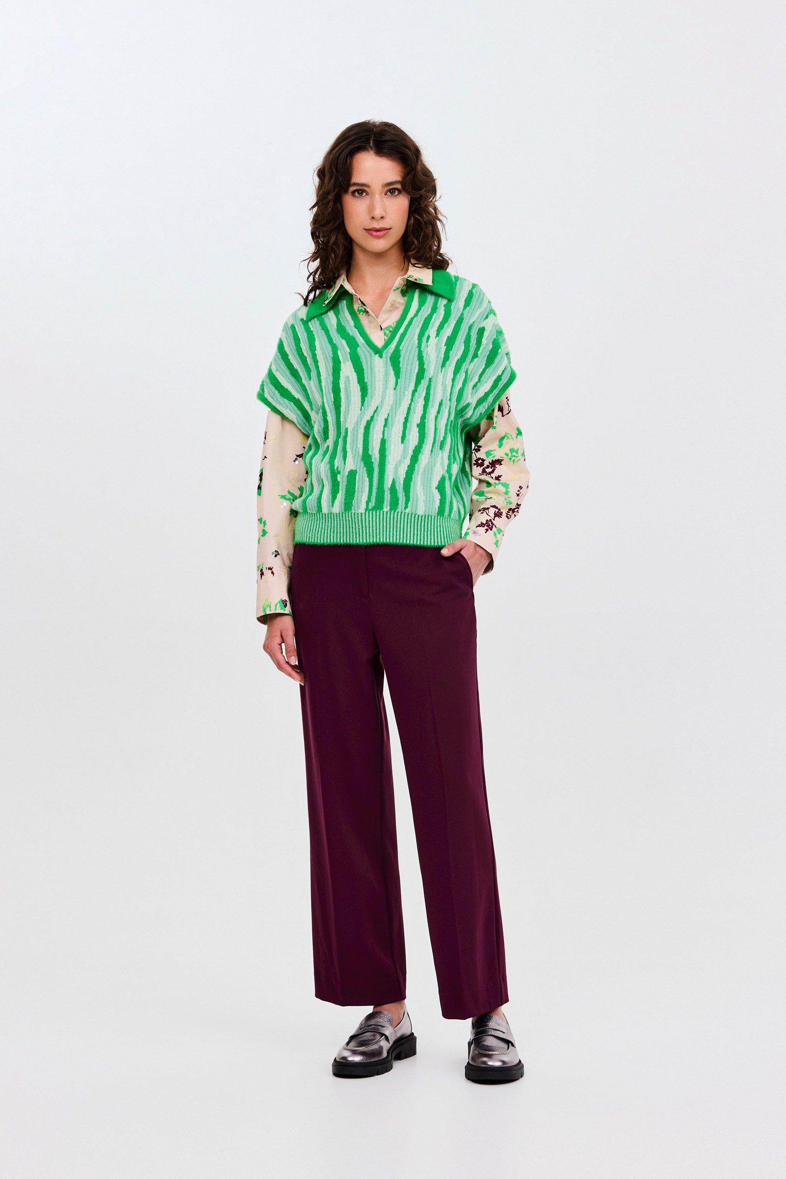 CKS - TONKS - enkel broek - bordeaux