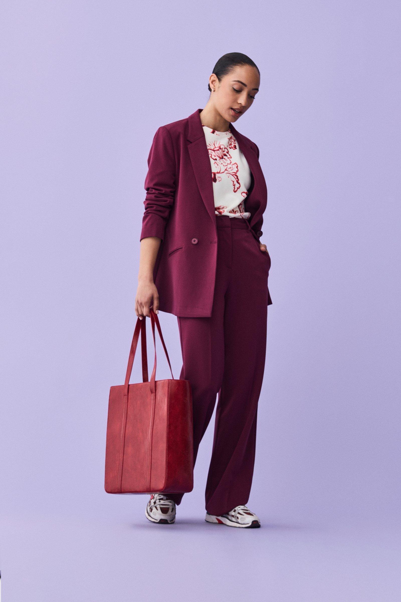 CKS - TONKSA - Lange Hose - Violett