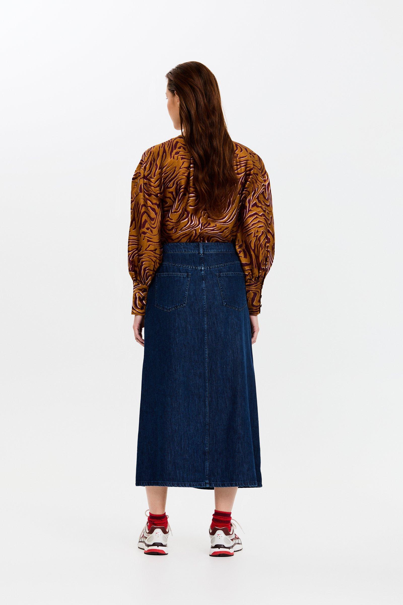 CKS - SONICO - blouse lange mouwen - bruin