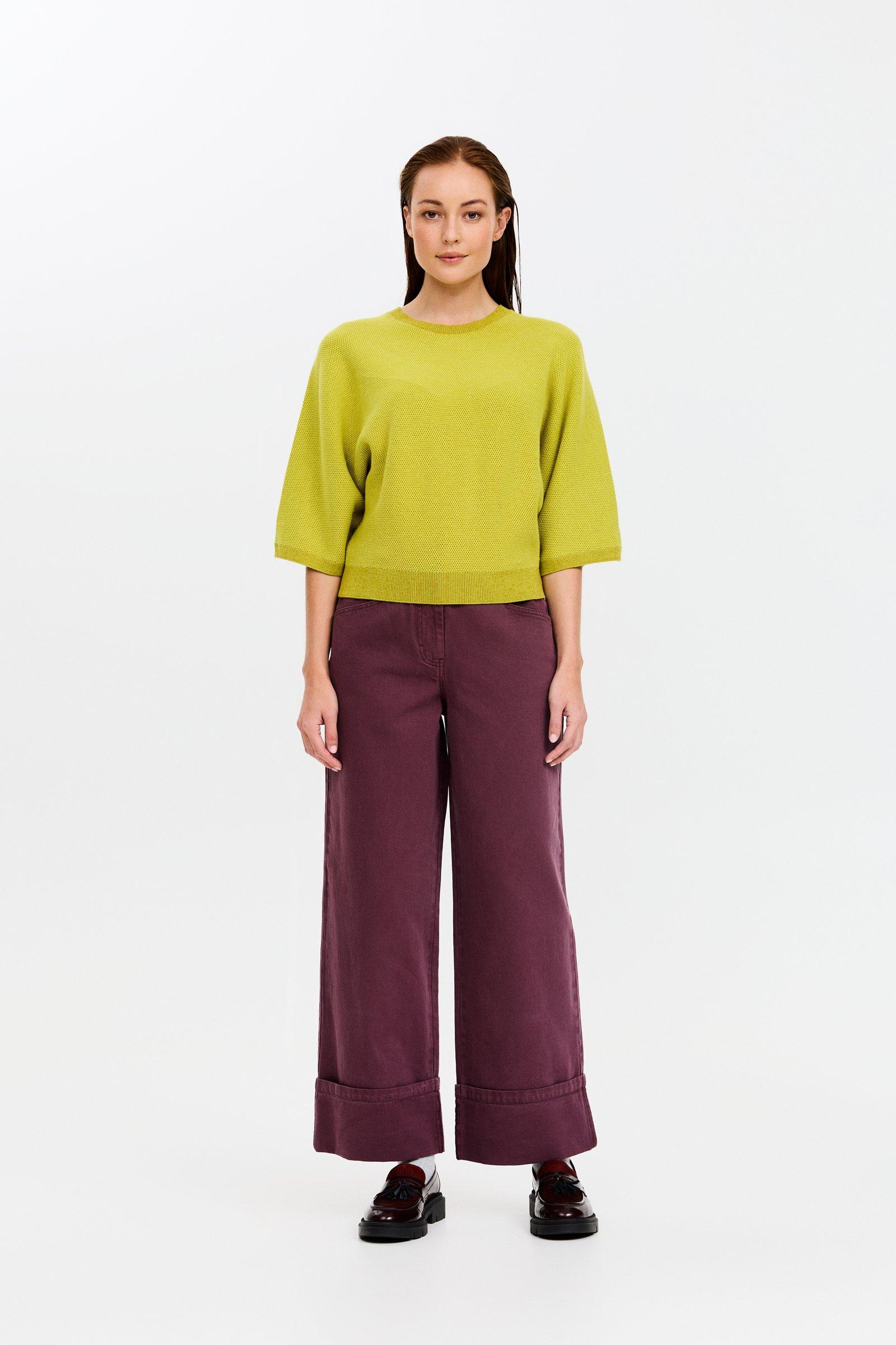 CKS - PATTASHA - trui - yellow pastel