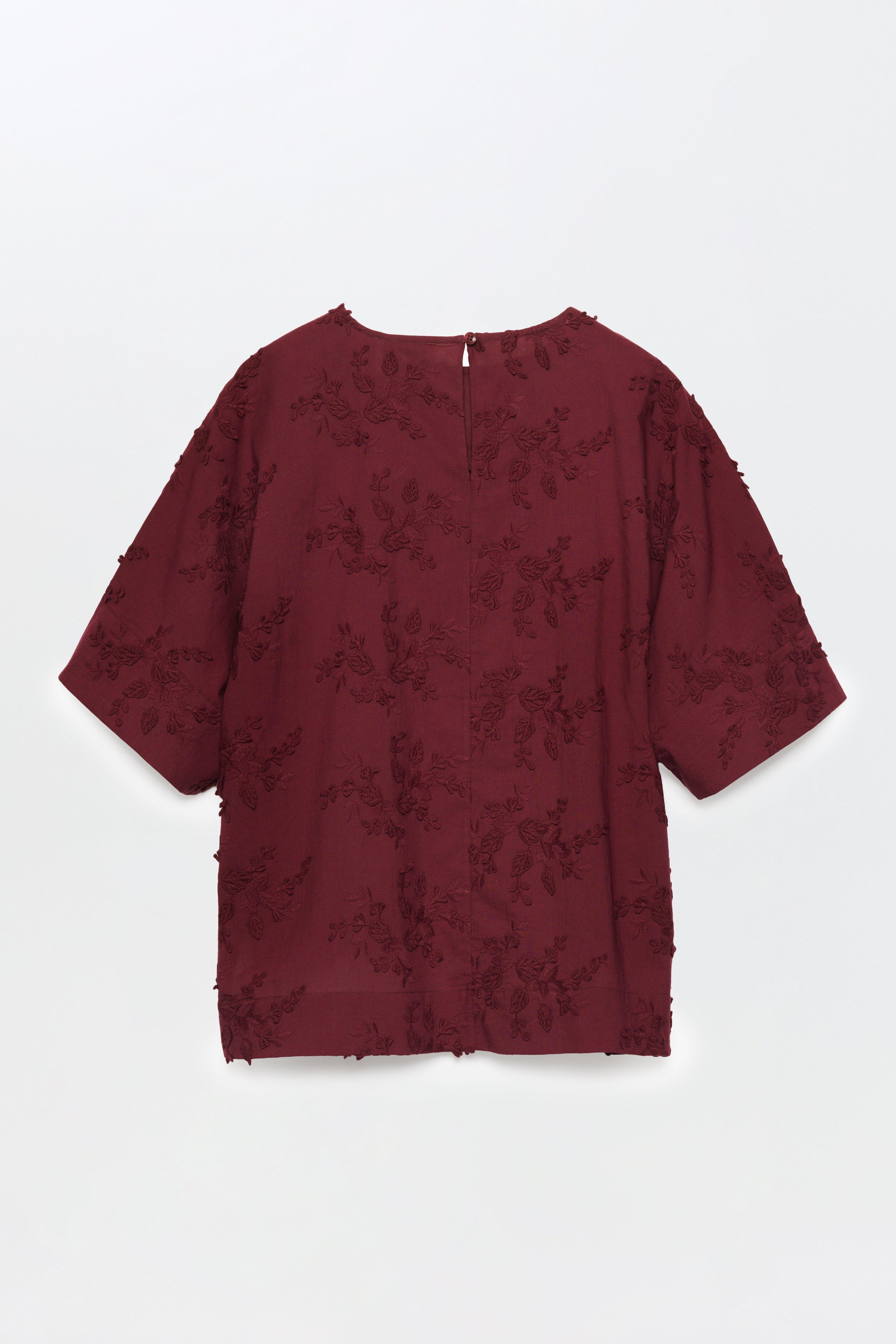 CKS - SELAN - Bluse Kurze Ärmel - Violett