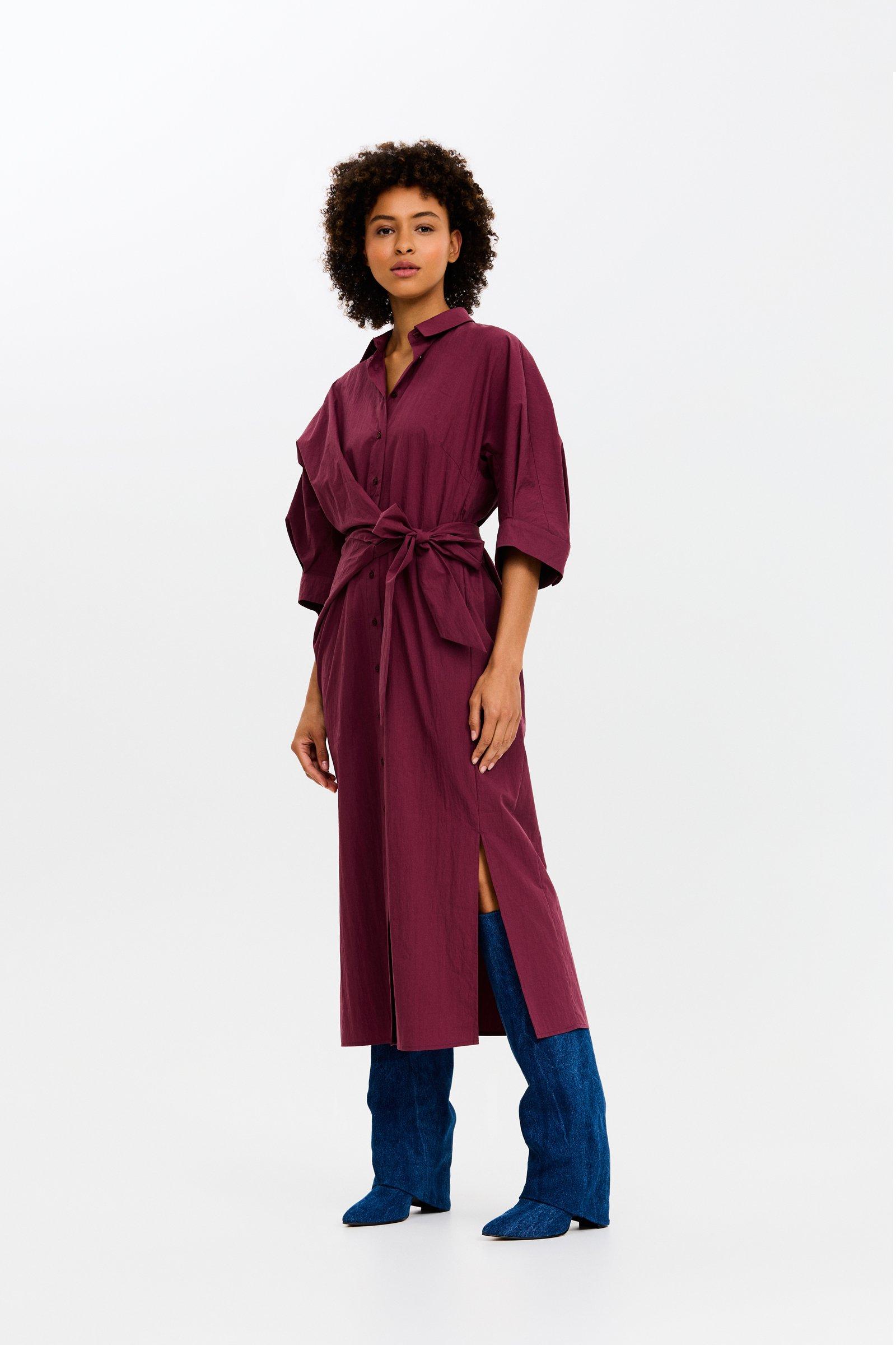 CKS - DIOXA - Midi-Kleid - Violett