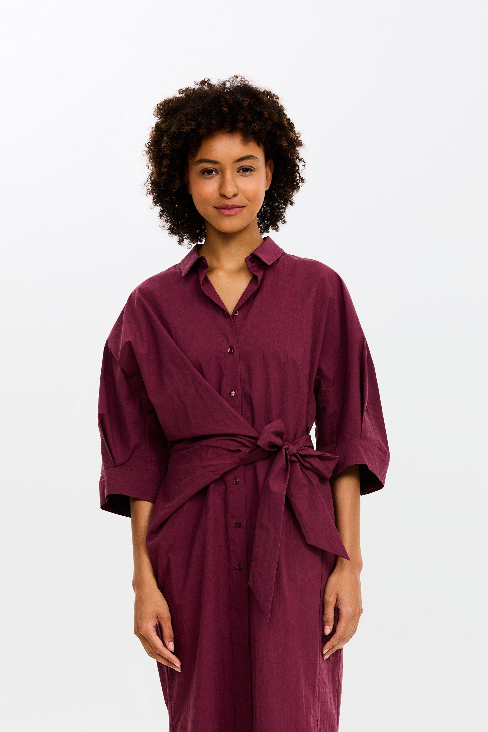 CKS - DIOXA - Midi-Kleid - Violett