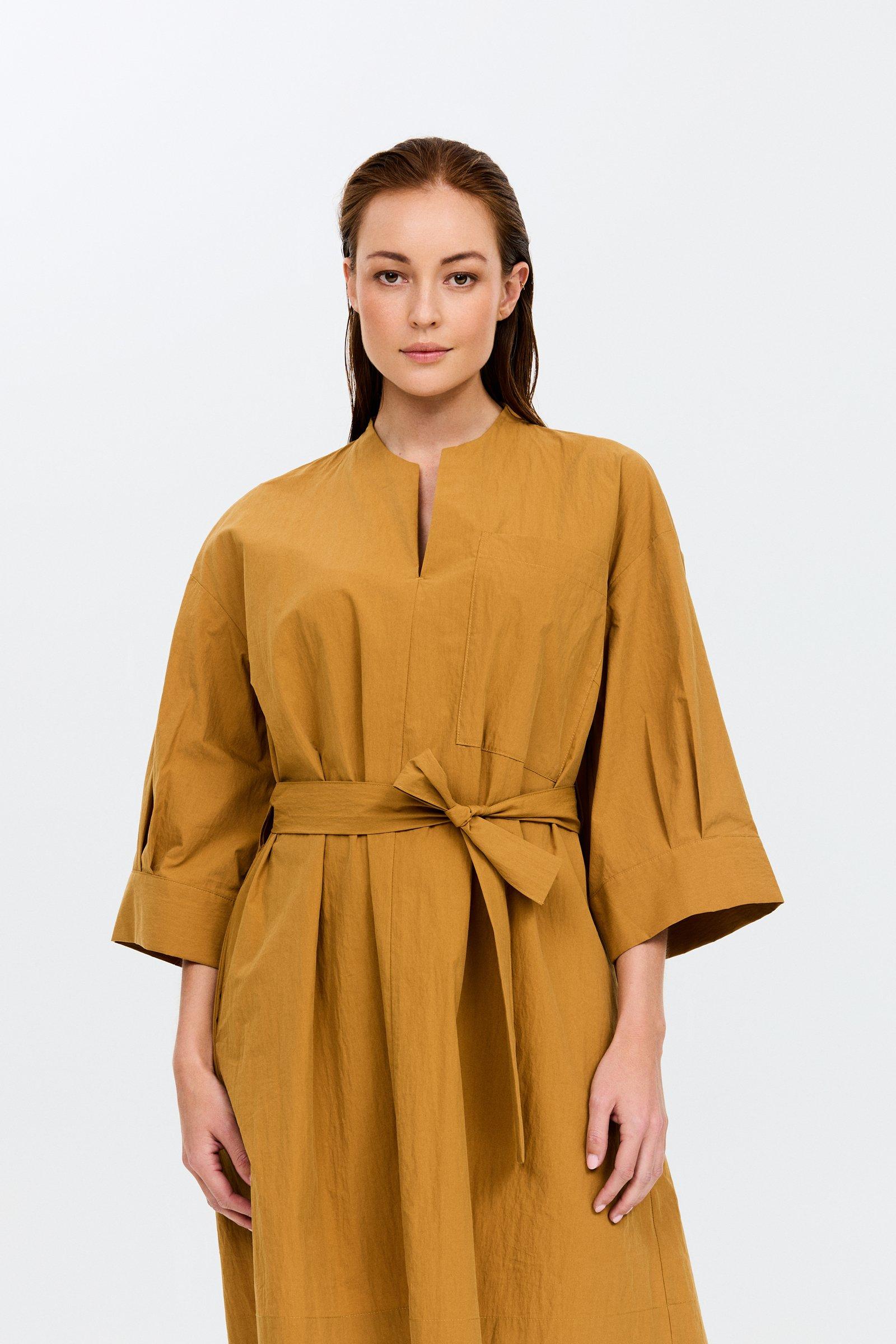 CKS - DREW - short dress - brown