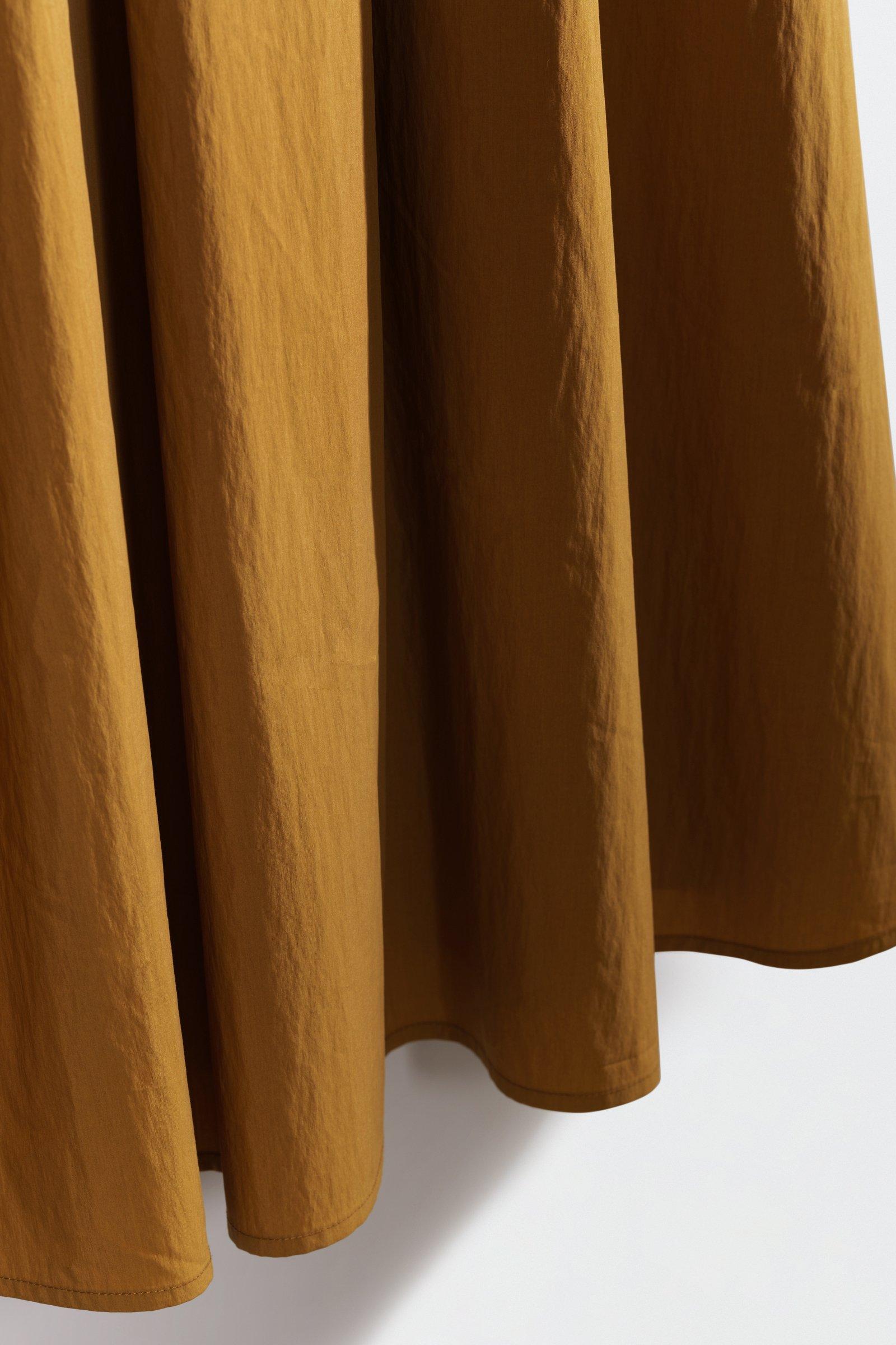 CKS - SKORIENT - midi skirt - brown