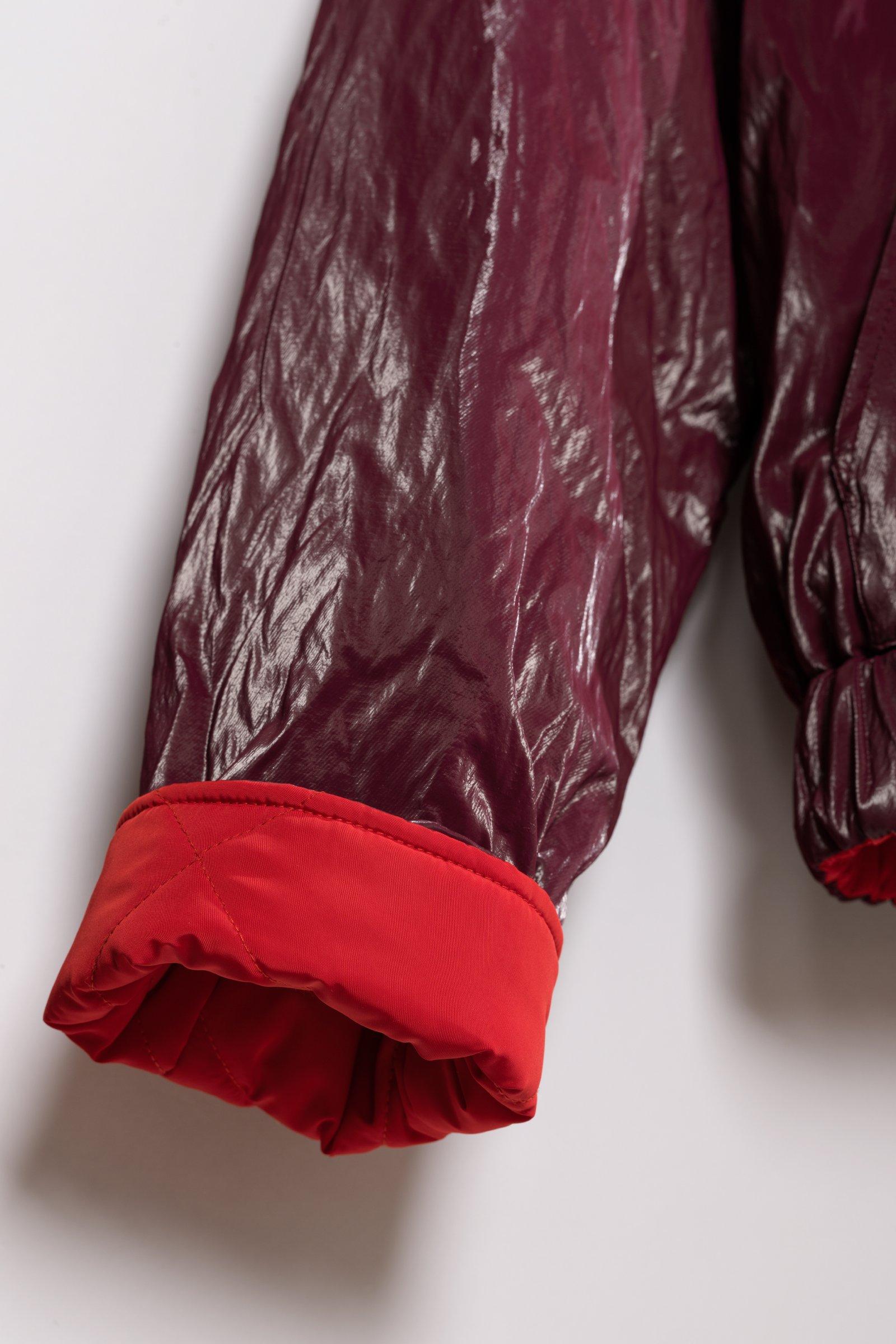 CKS - COLDE - short coat - burgundy
