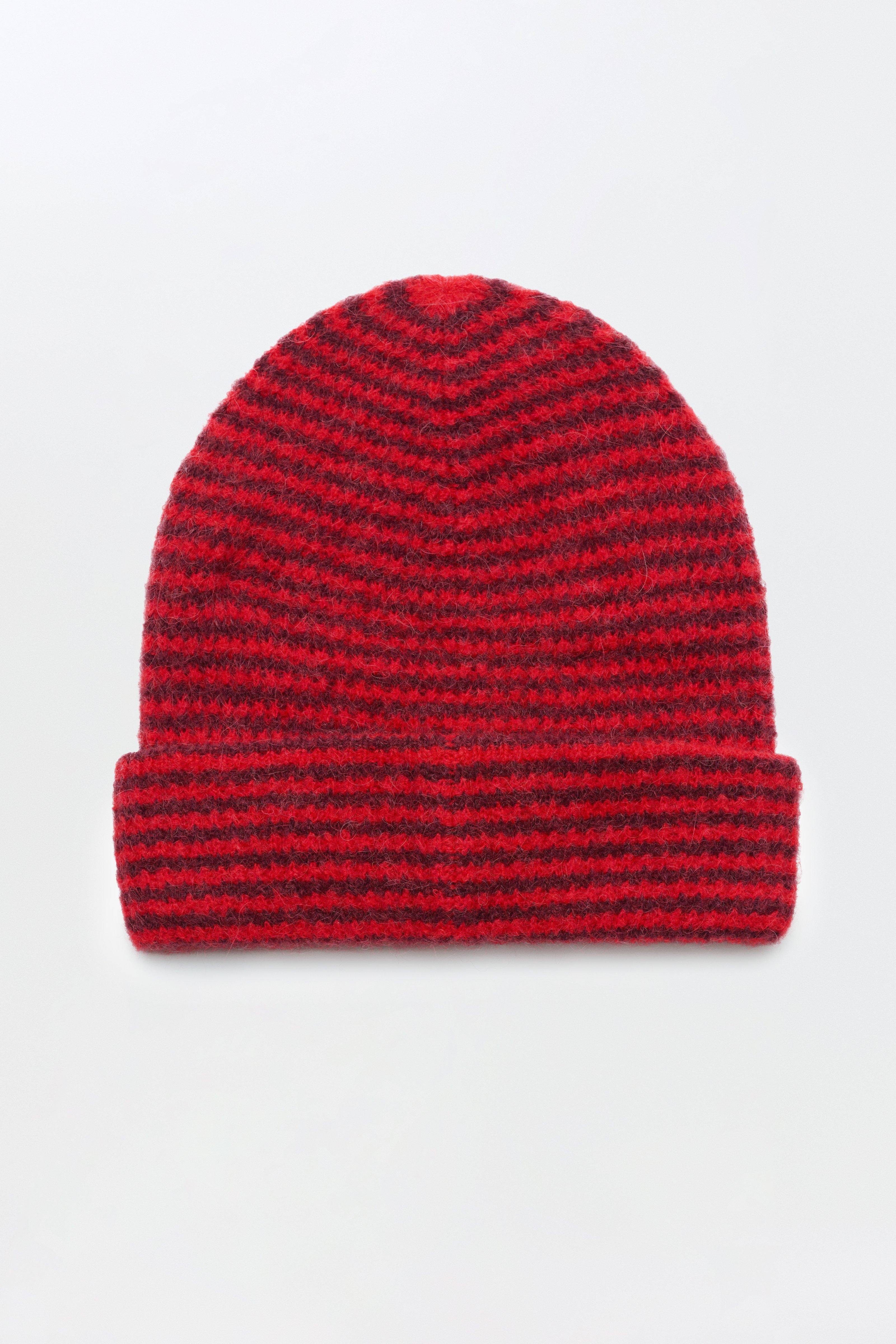 CKS - GRANNO - beanie - intens rood