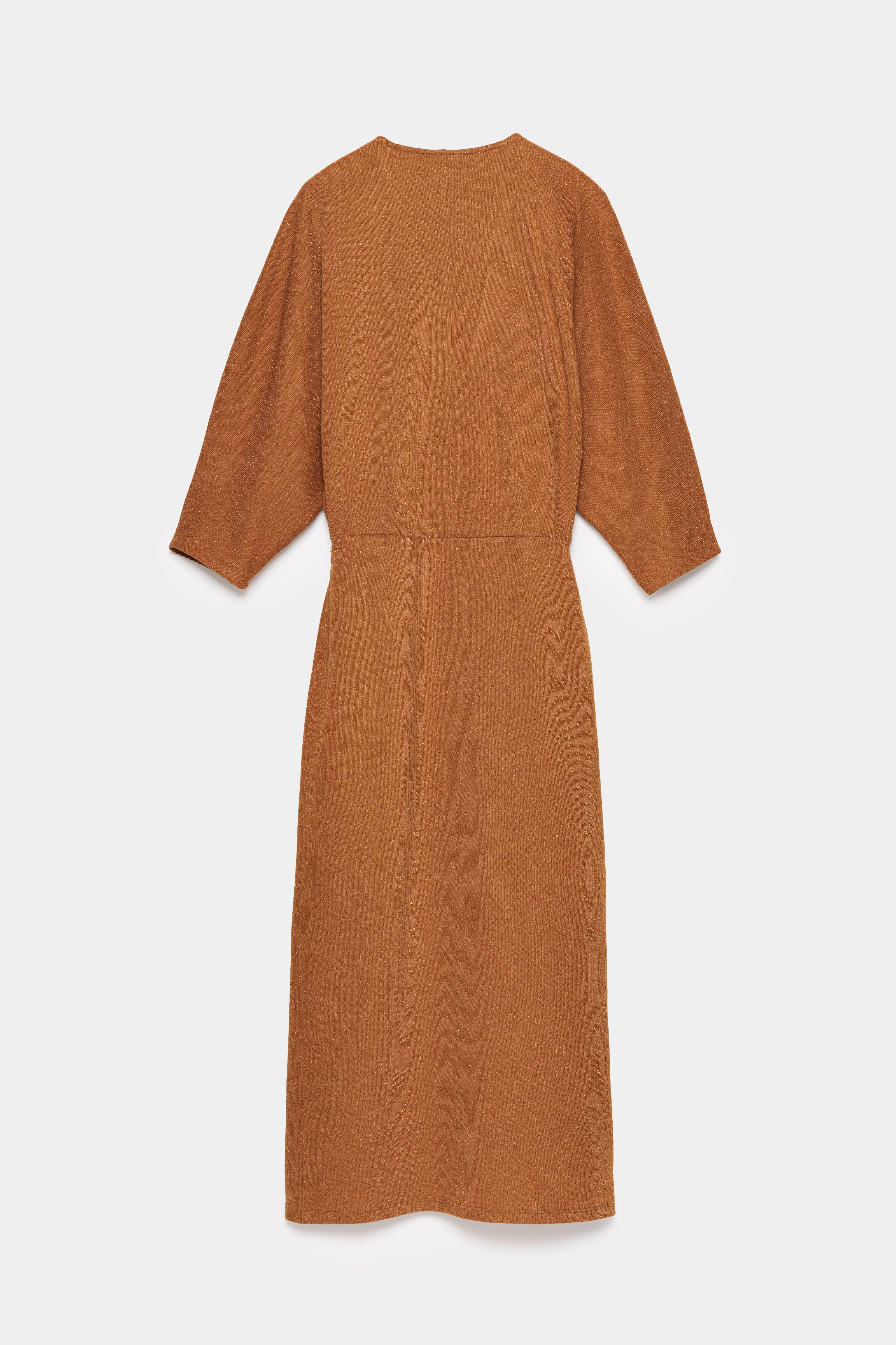 CKS - DRAZLESS - Midi-Kleid - Braun