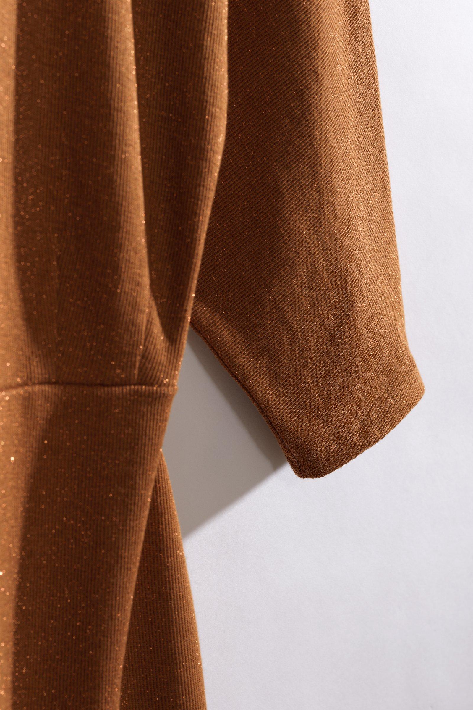 CKS - DRAZLESS - Midi-Kleid - Braun