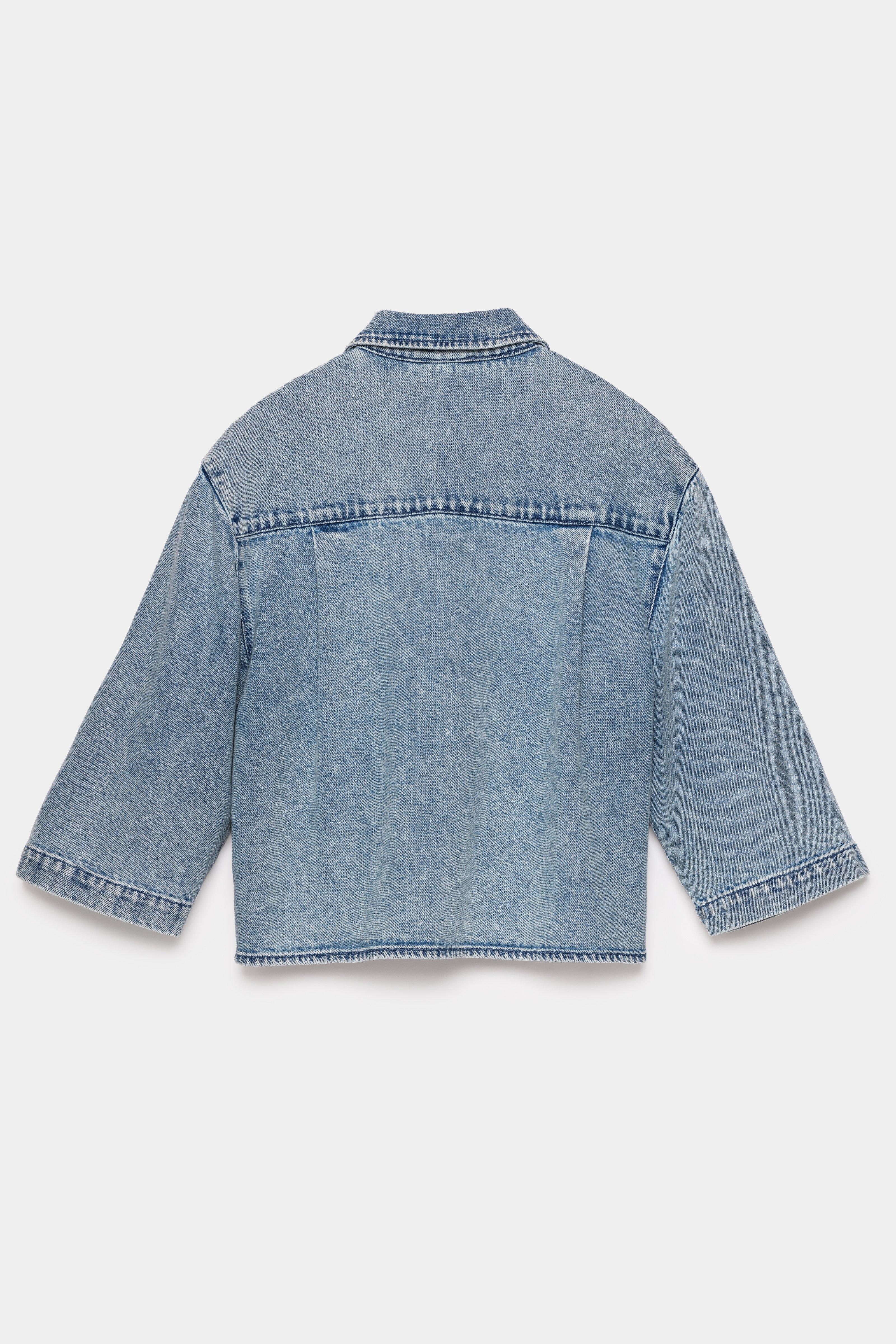 CKS - SELIE - Bluse Kurze Ärmel - Blau