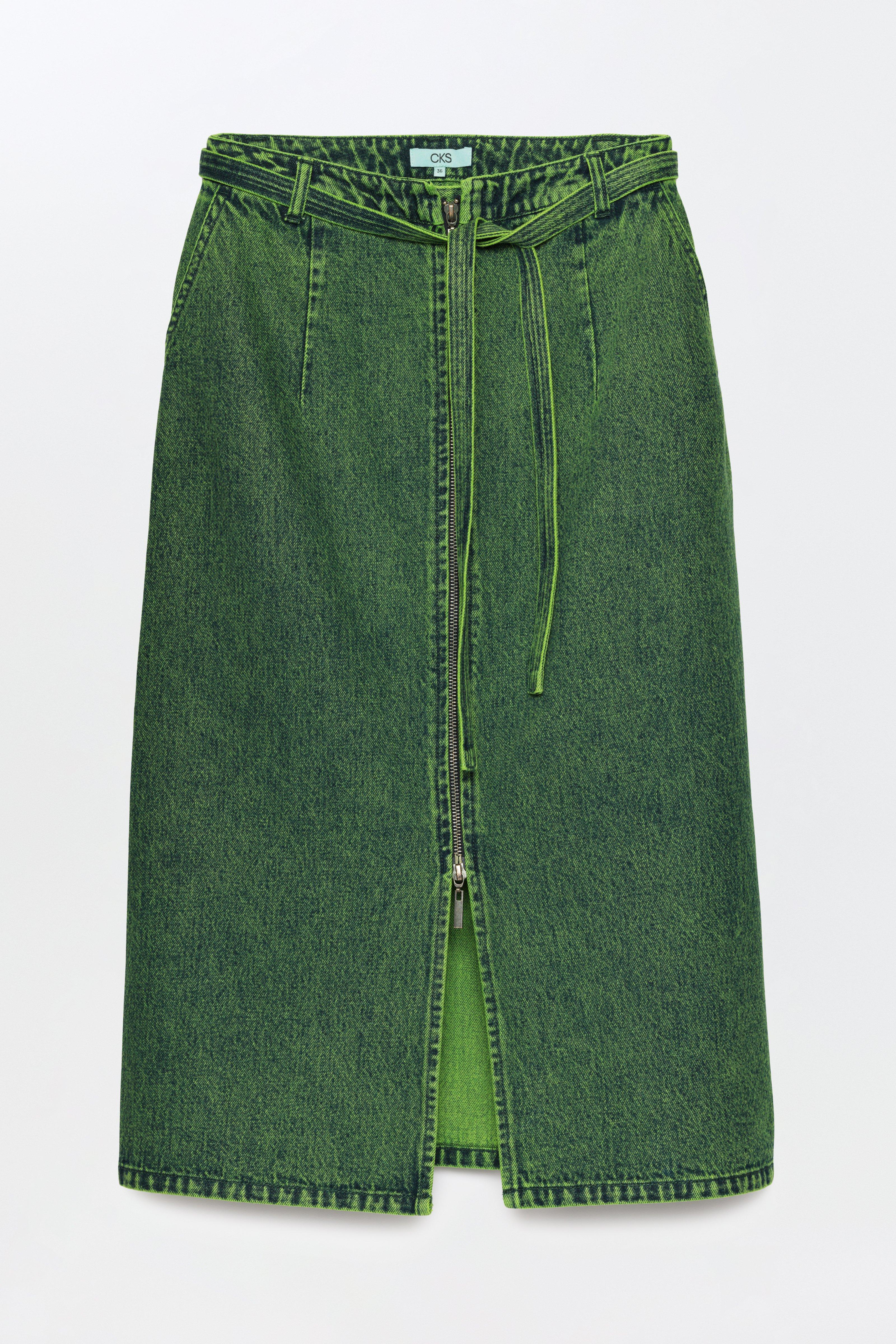 CKS - SKEATTER - midijupe - vert vif