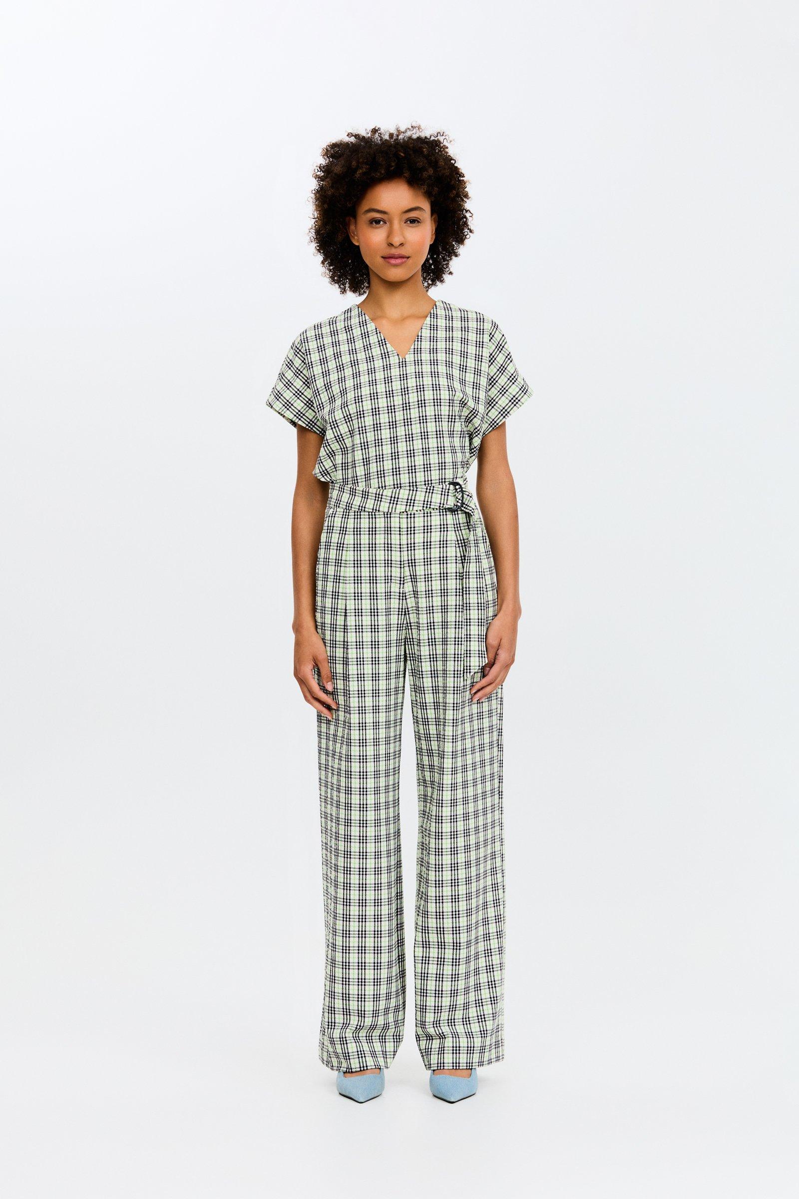 CKS - SABA - blouse korte mouwen - intens groen
