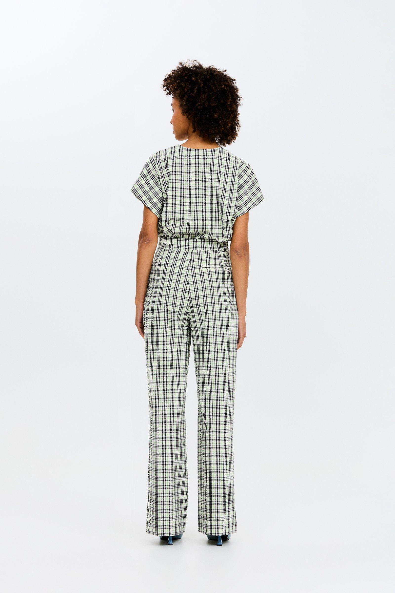 CKS - SABA - blouse korte mouwen - intens groen