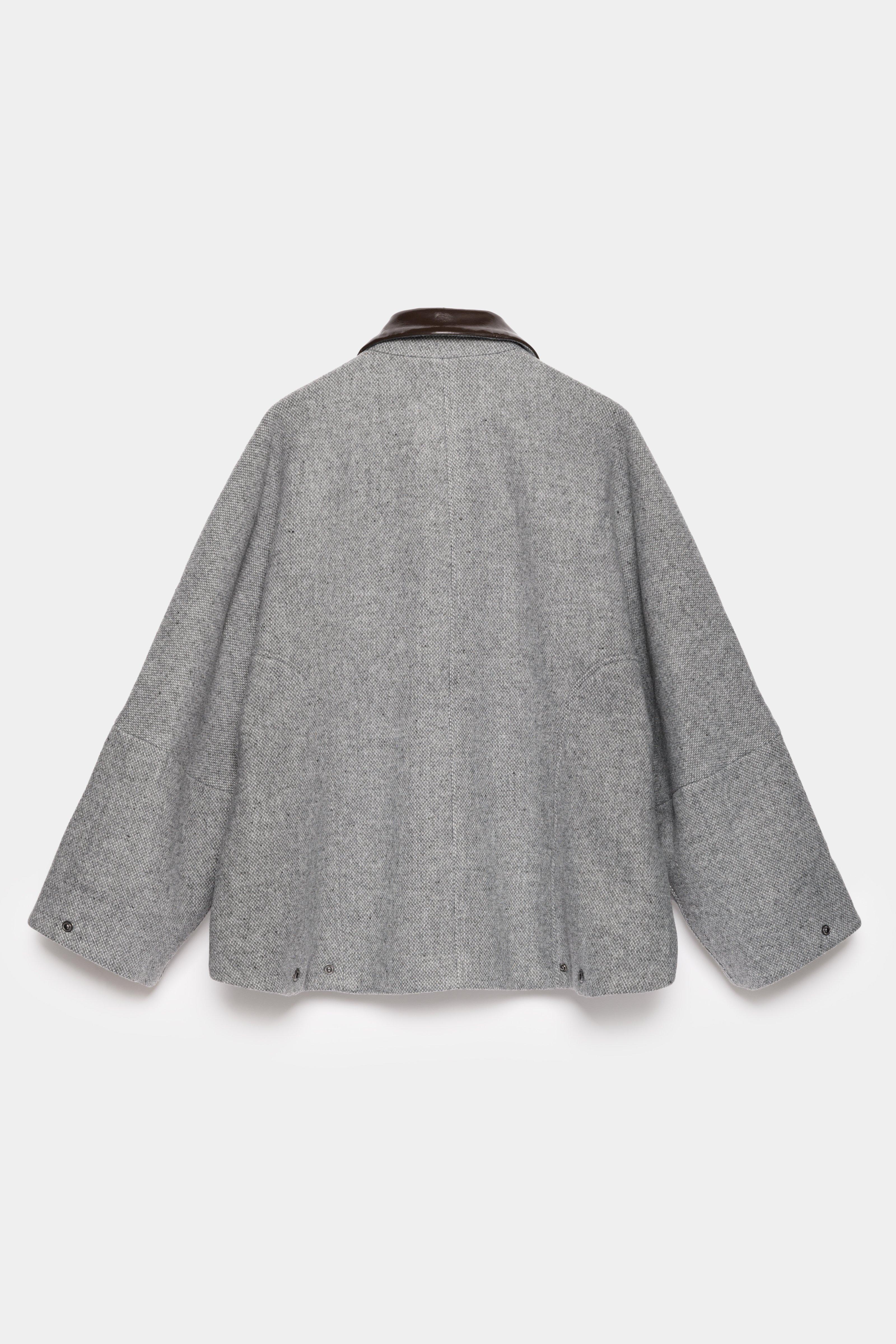 CKS - CHAMPA - short coat - light grey