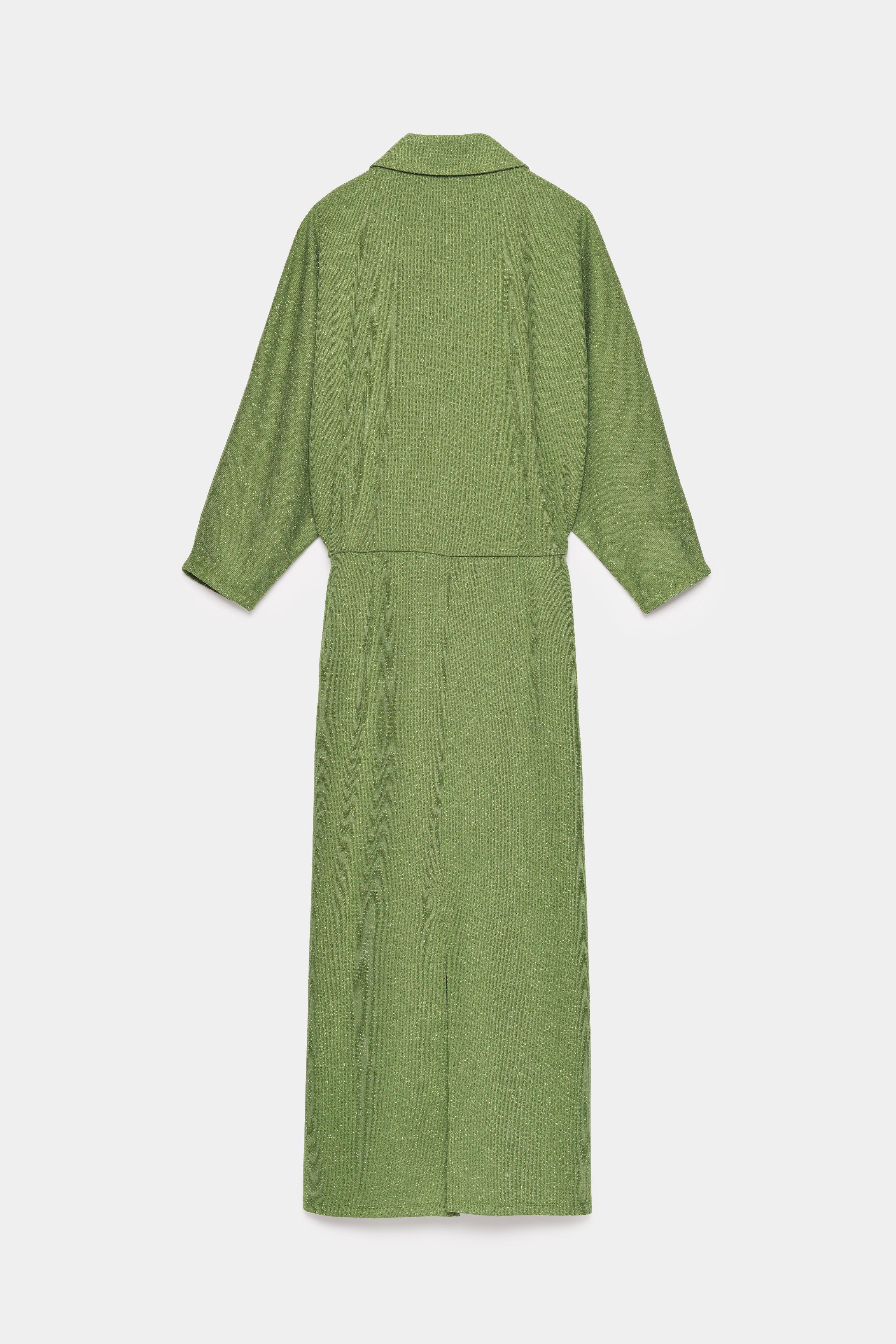 CKS - DAVINIA - robe midi - khaki
