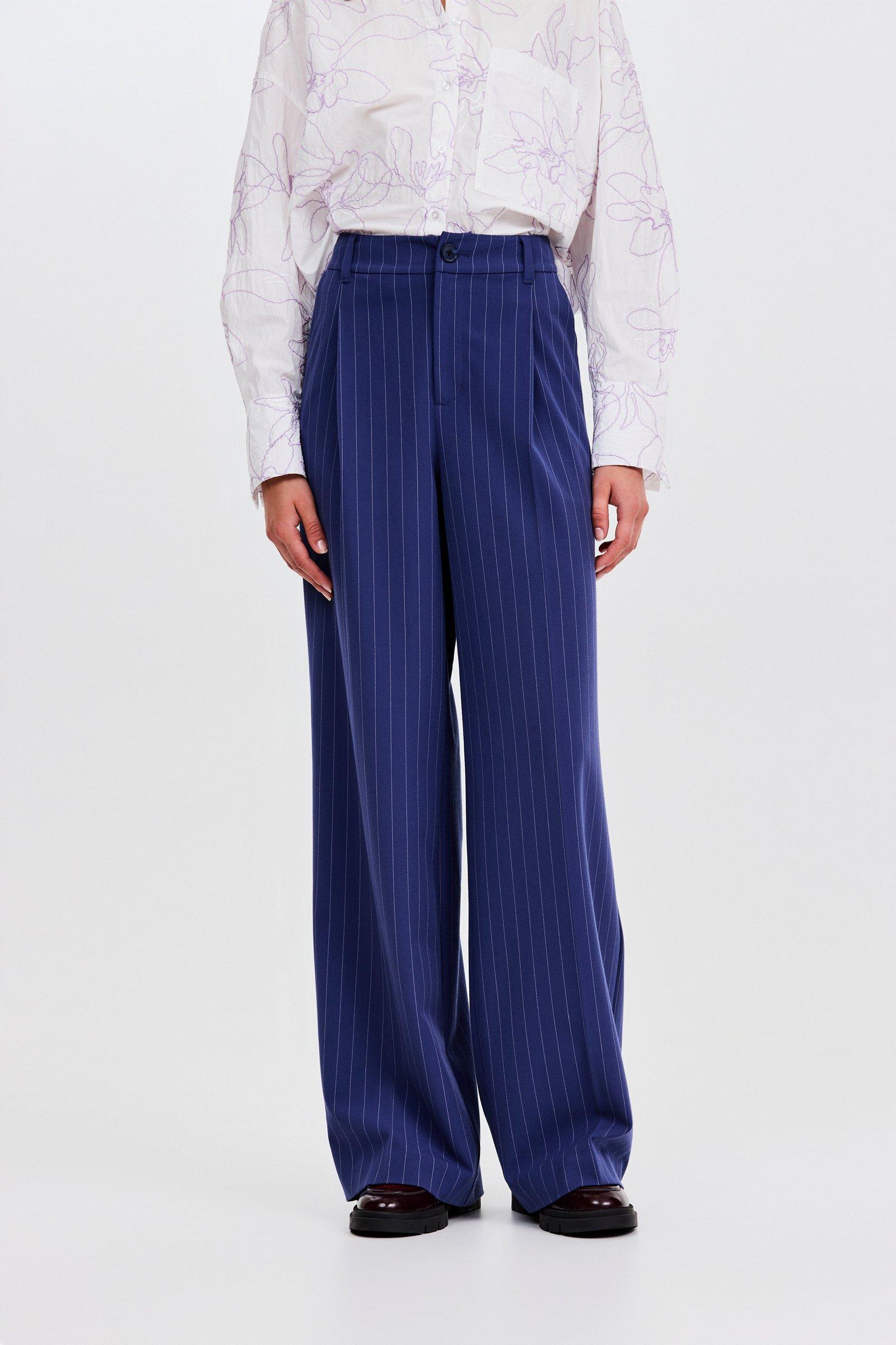 CKS - THEO - lange broek - blauw