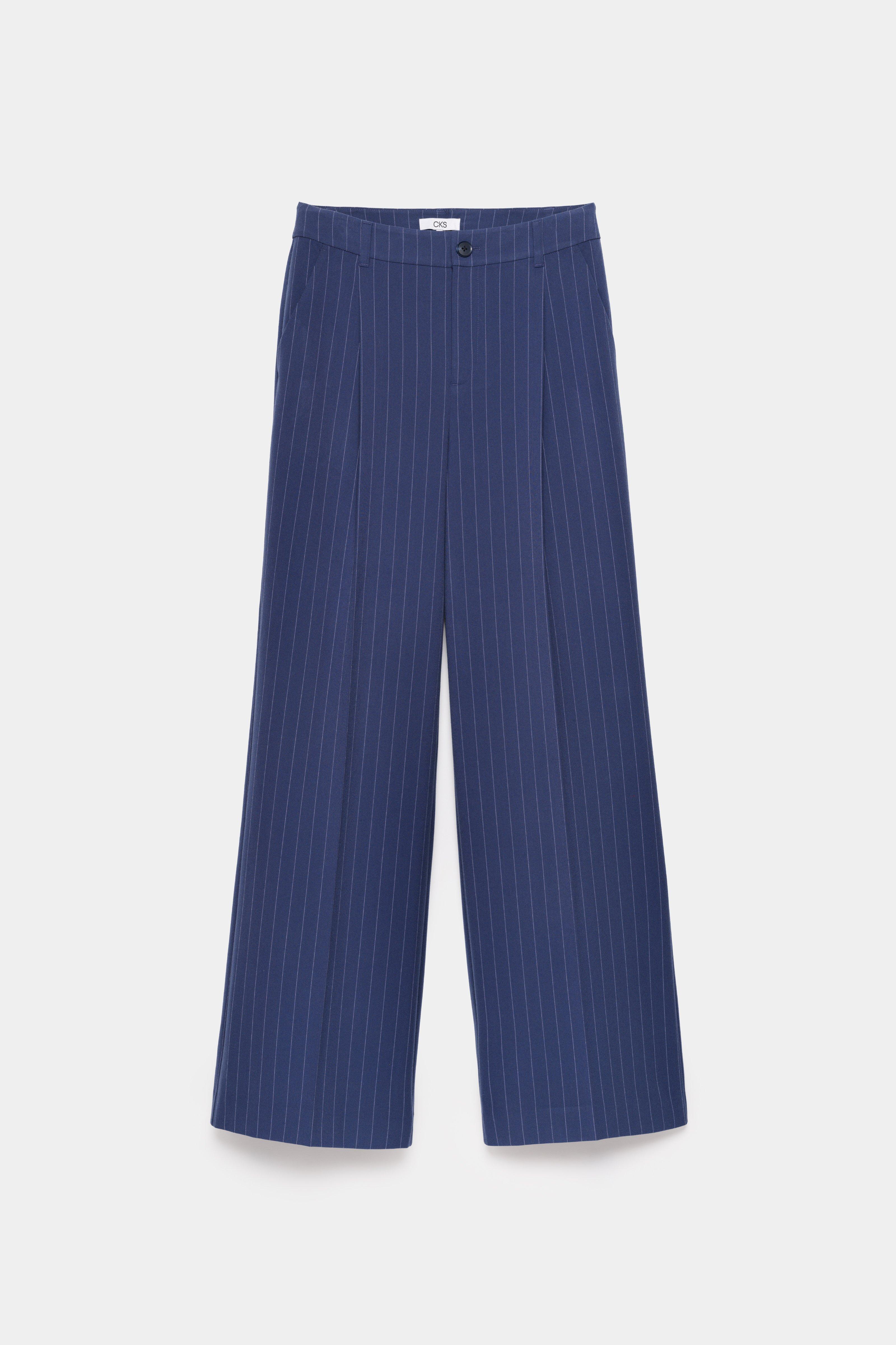 CKS - THEO - lange broek - blauw