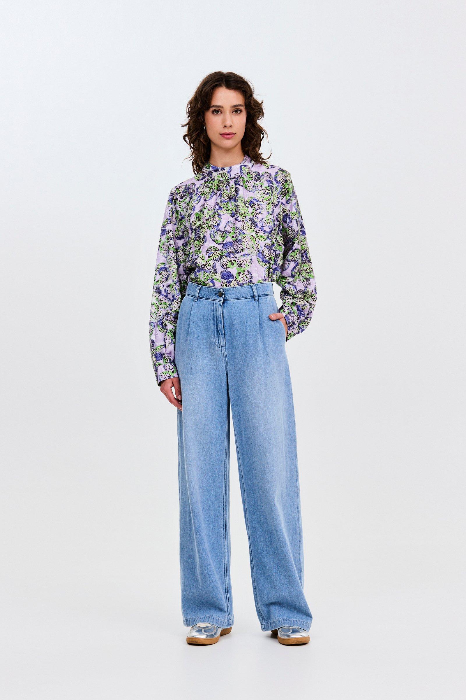 CKS - SHAYLA - blouse long sleeves - lila