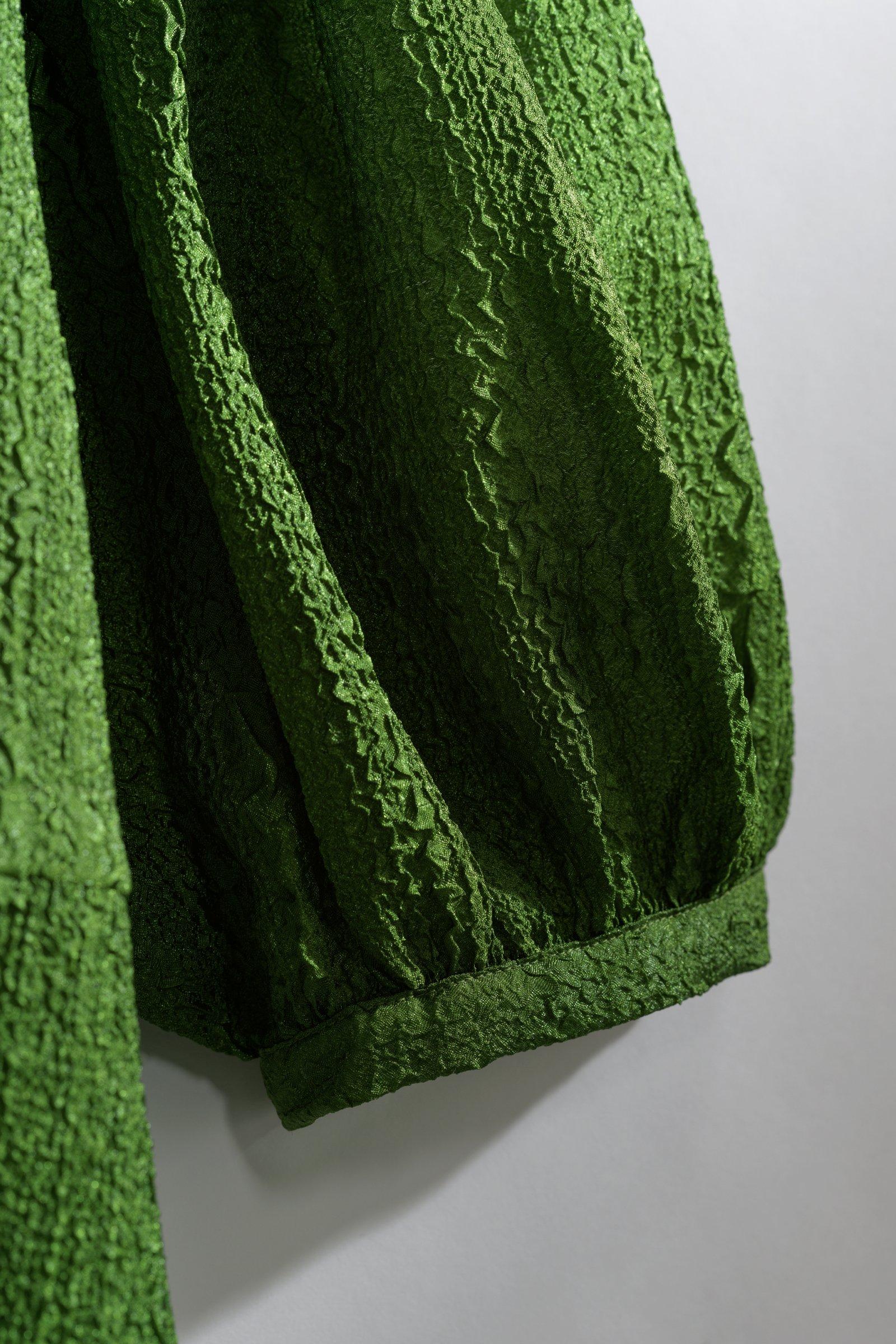 CKS - SOBER - blouse short sleeves - green