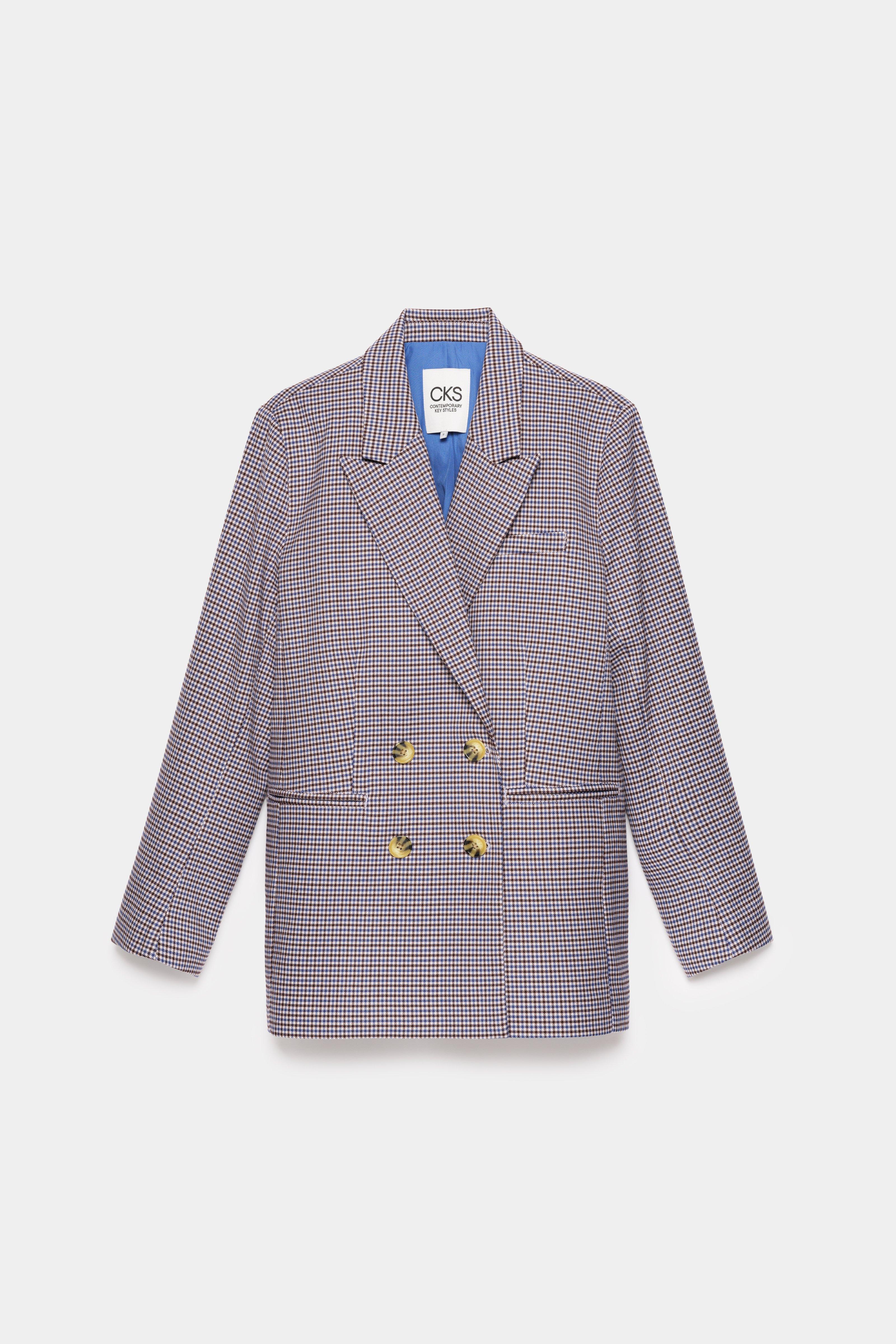 CKS - SELVIA - blazer - donkerbruin