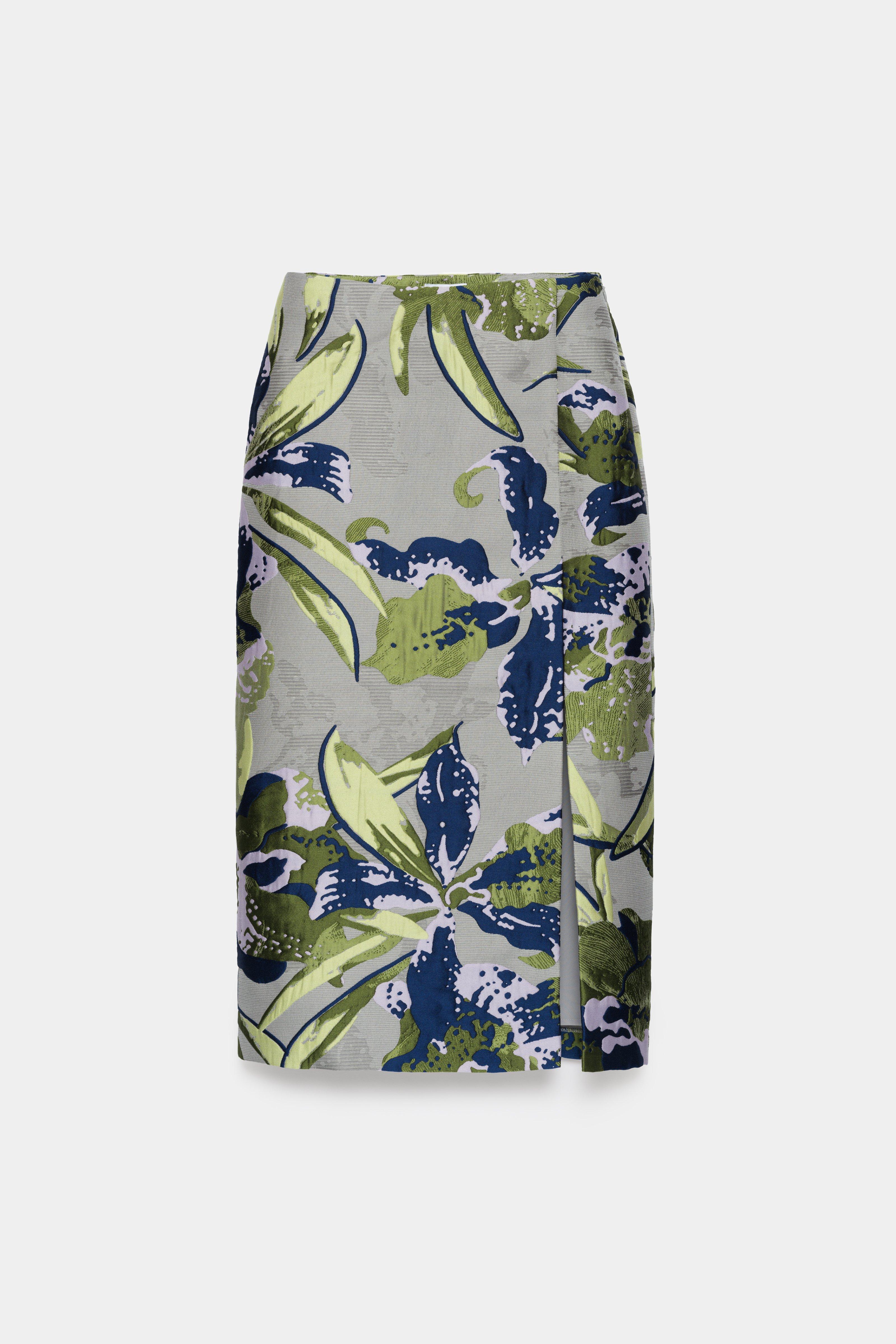 CKS - SKON - midi skirt - grey