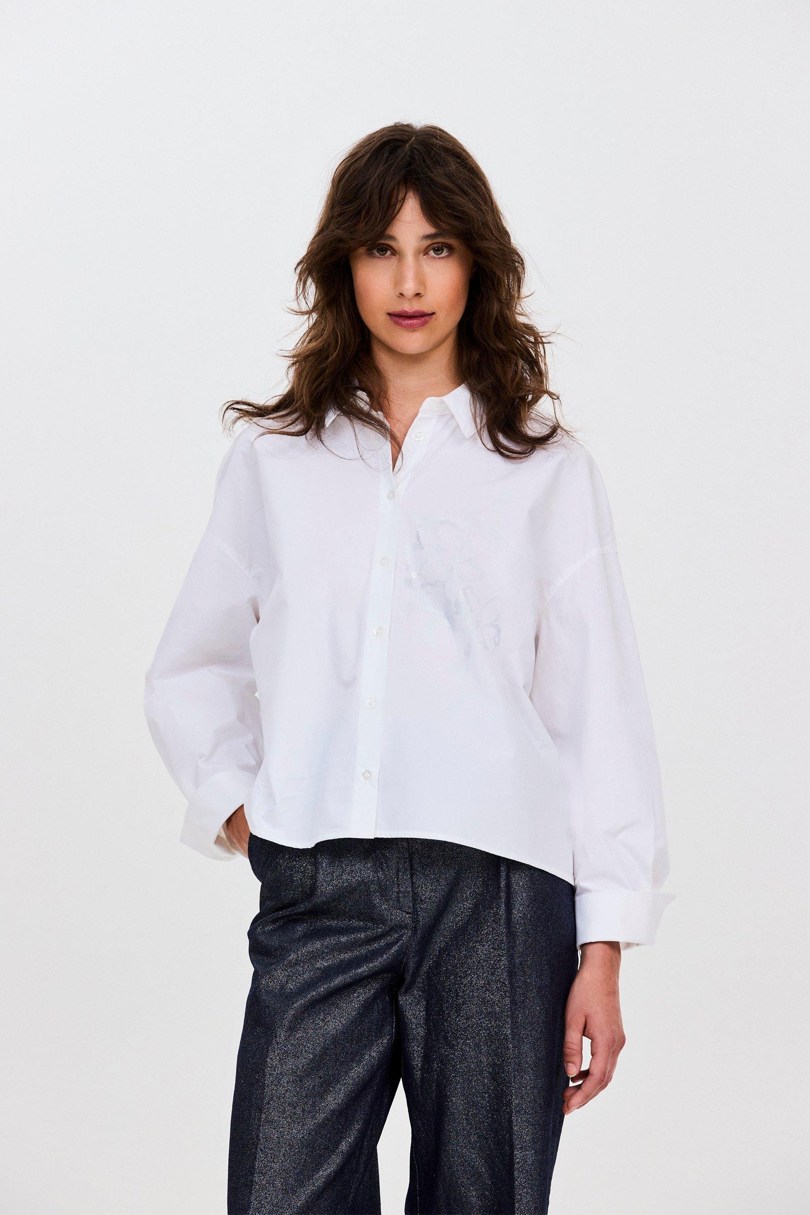 CKS - STANDING - Bluse Lange Ärmel - Weiß