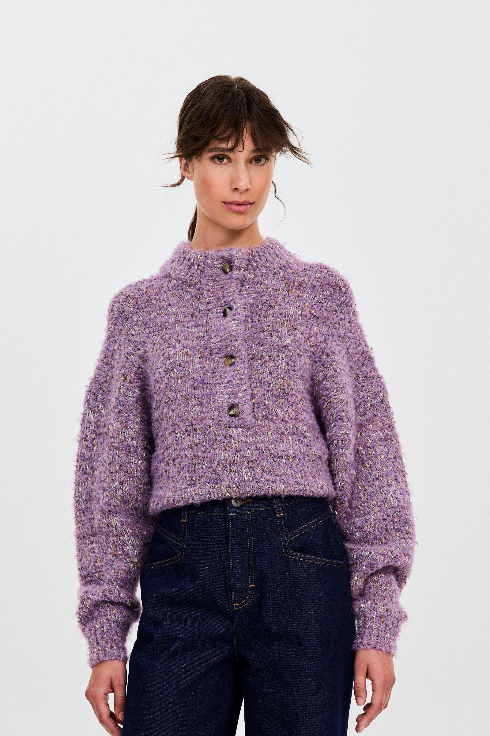 CKS - PILOTA - trui - purple pastel