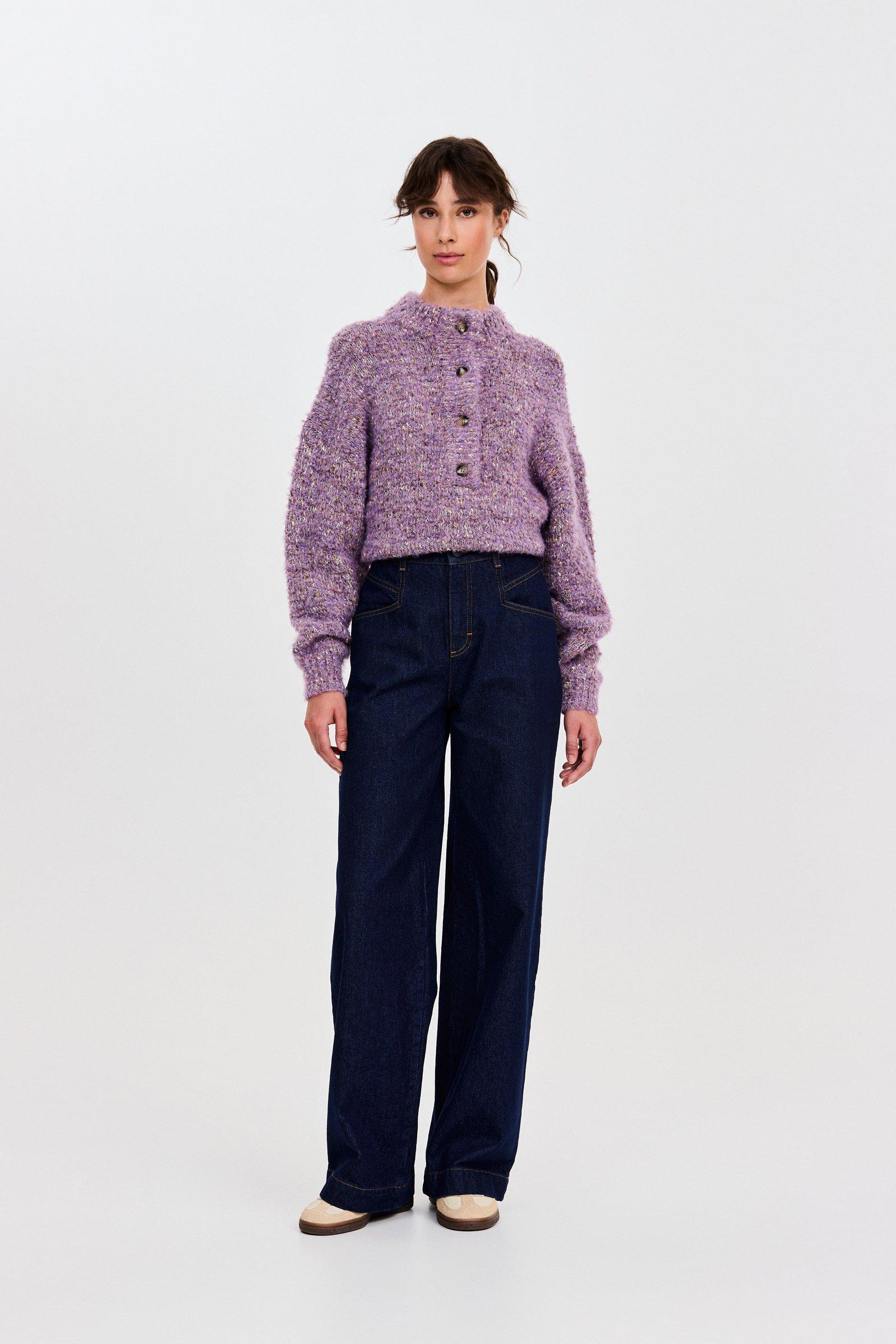 CKS - PILOTA - trui - purple pastel