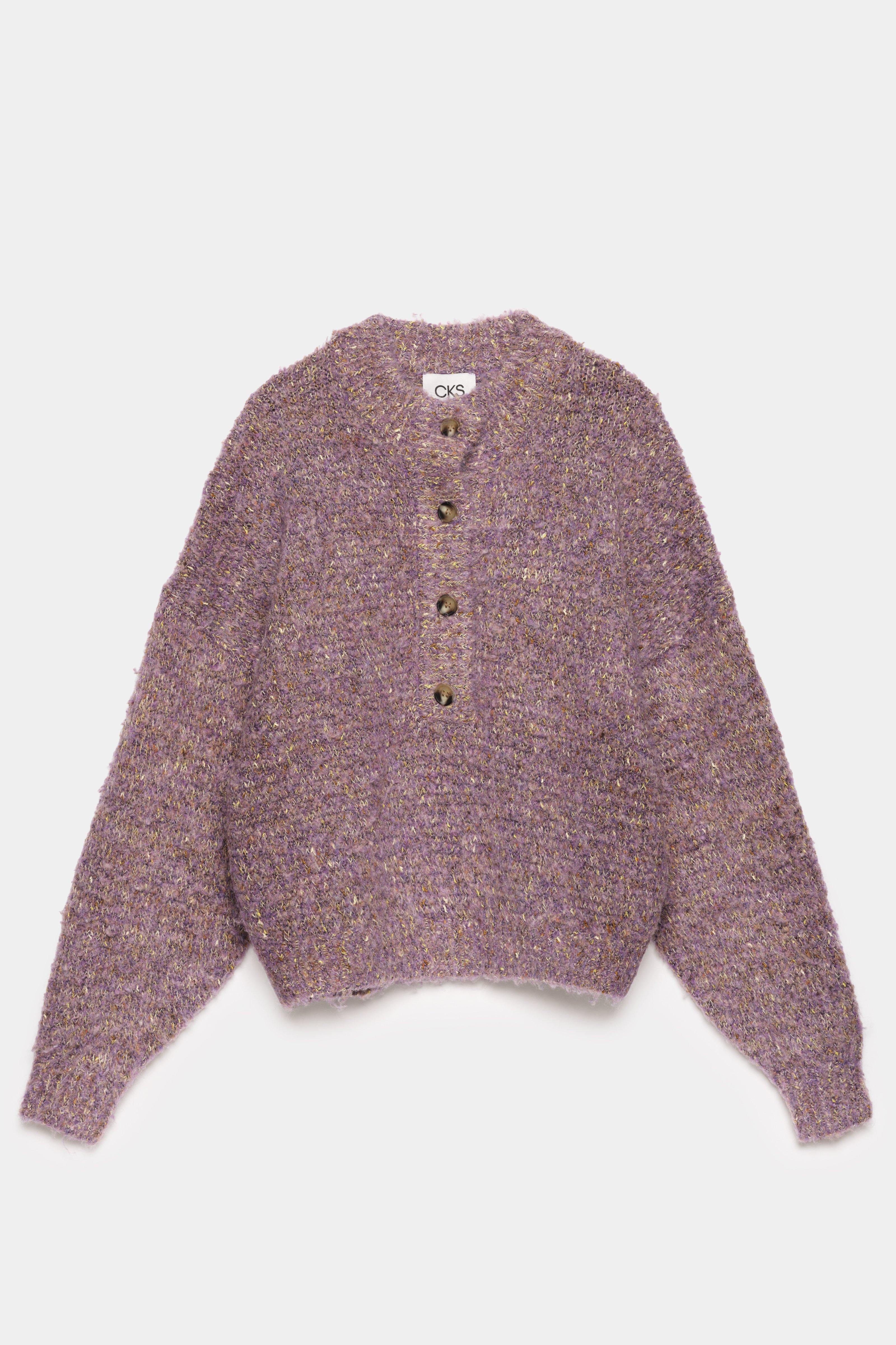 CKS - PILOTA - trui - purple pastel