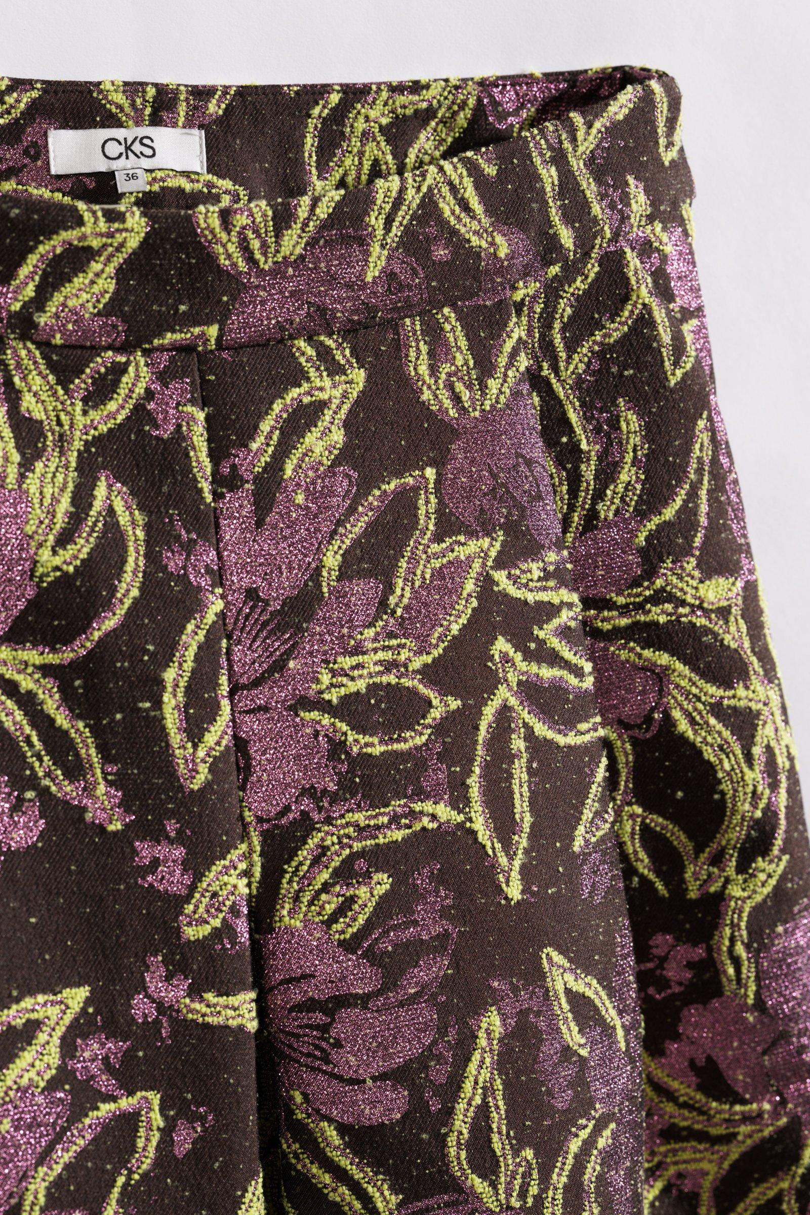 CKS - SKAMILLA - midi skirt - bright yellow