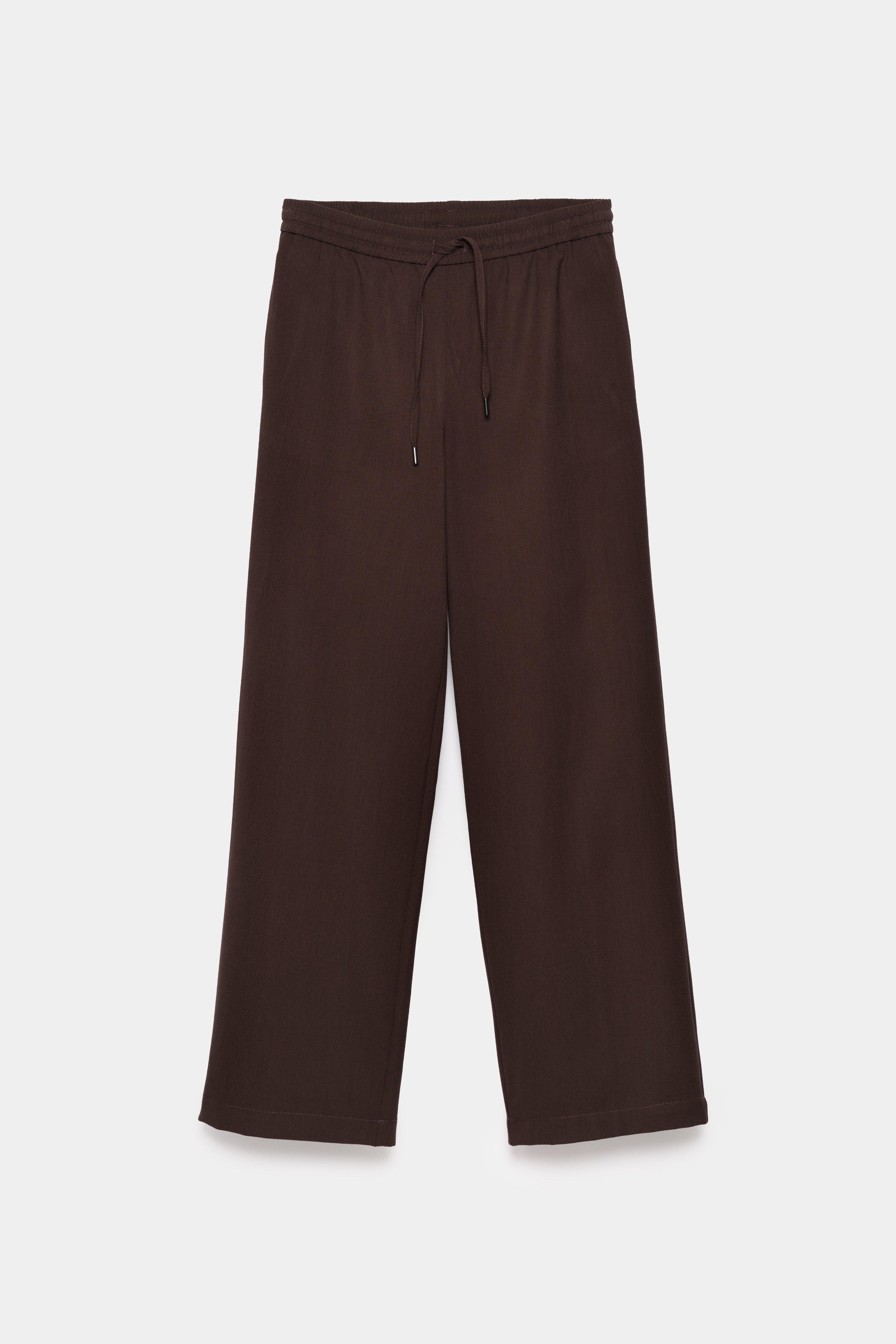 CKS - TOBY - lange broek - donkerbruin