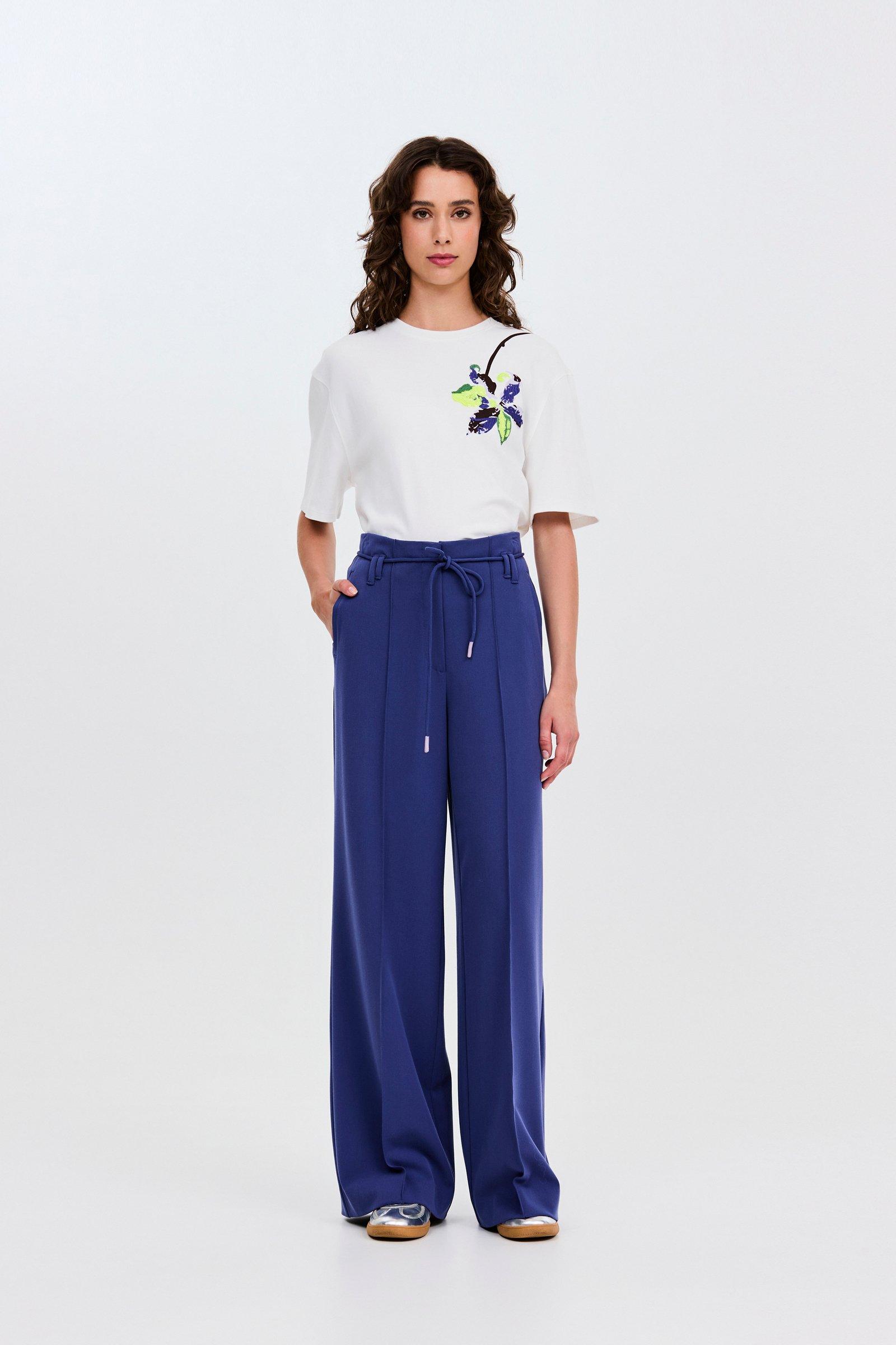 CKS - BLISS - pantalon long - bleu