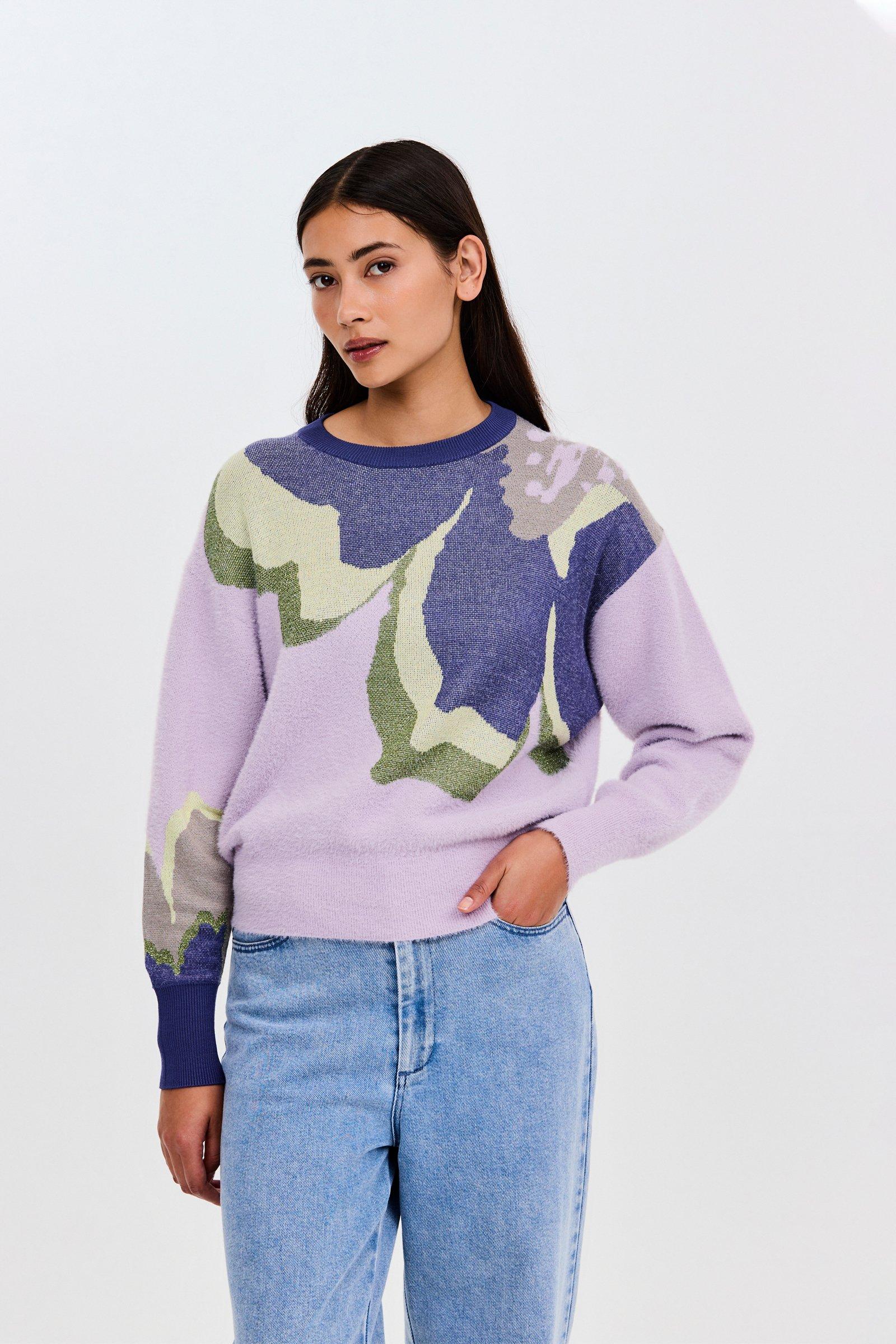 CKS - POLIS - pullover - lilas