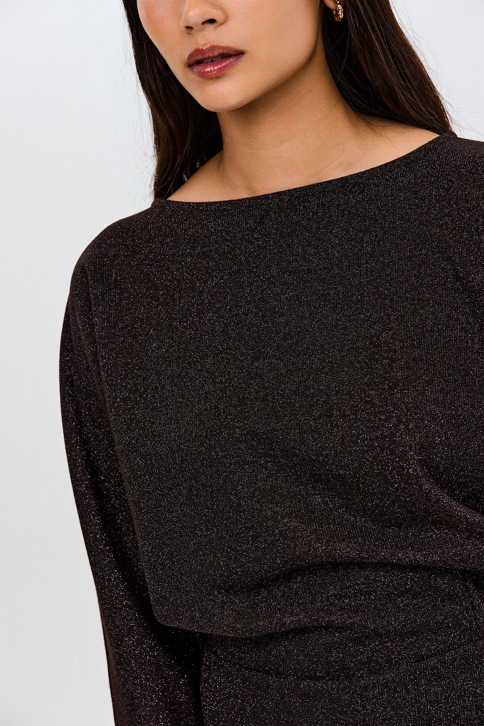 CKS - DAVIN - midi dress - dark brown