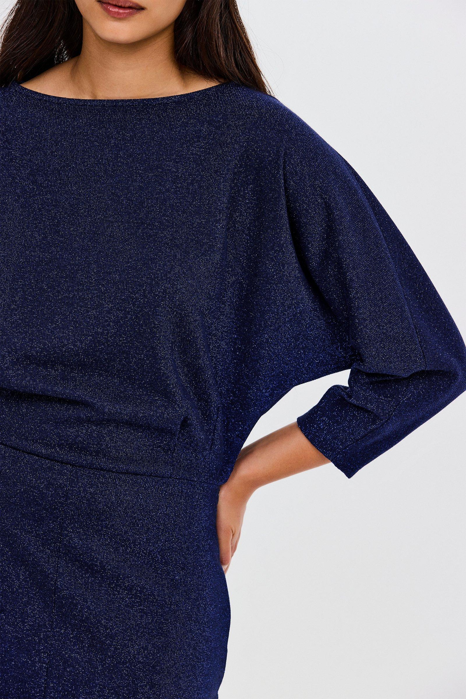 CKS - DAVIN - Midi-Kleid - Dunkelblau
