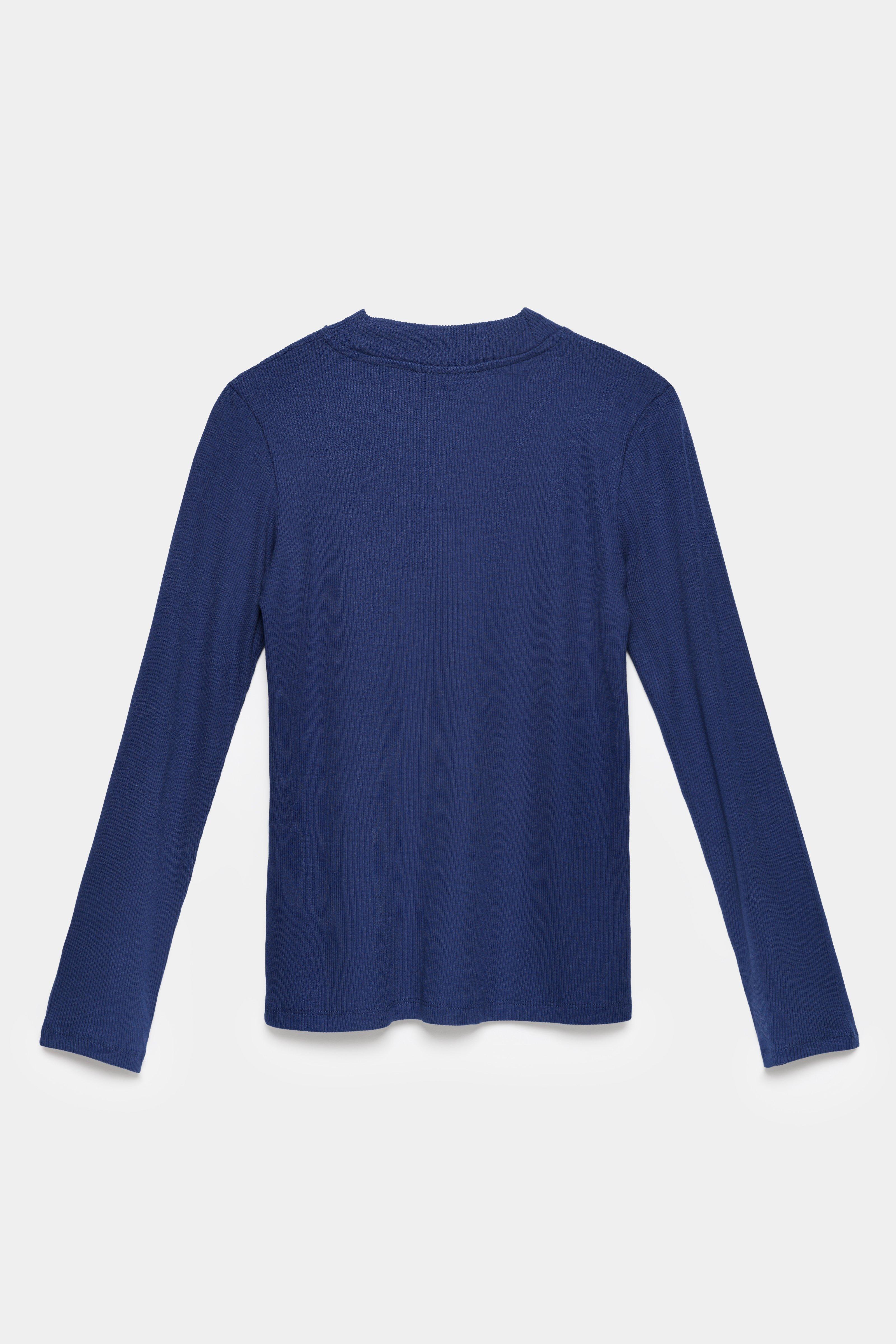 CKS - TIBOR - t-shirt lange mouwen - blauw