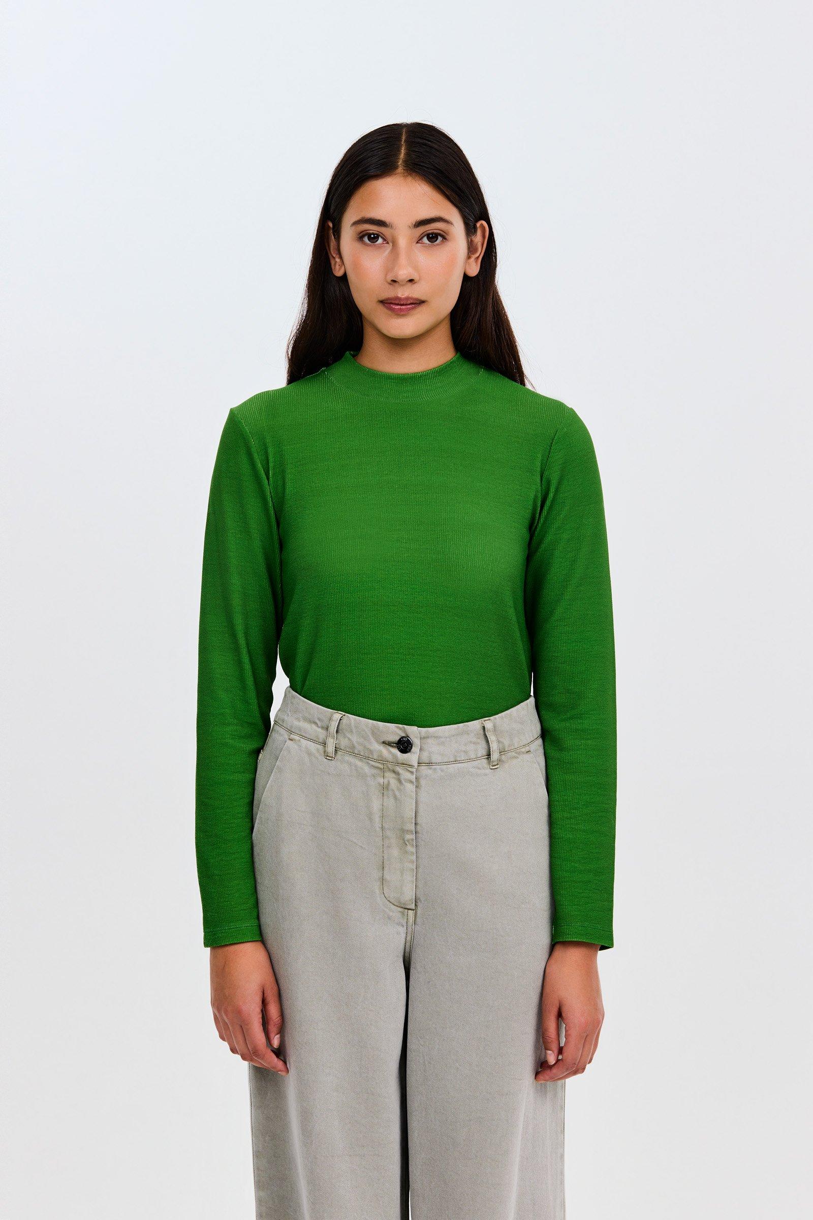 CKS - TIBOR - t-shirt long sleeves - green