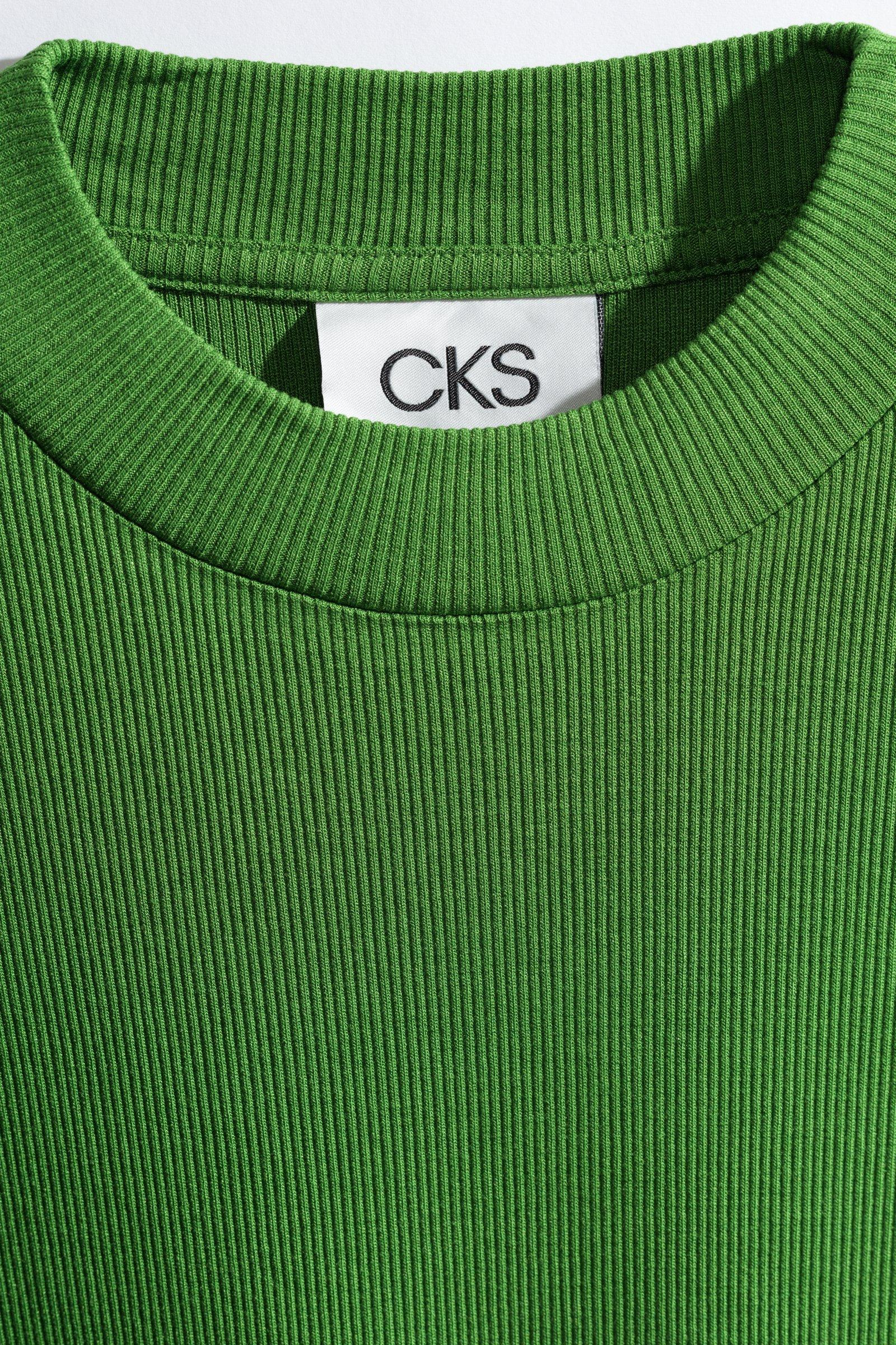 CKS - TIBOR - t-shirt lange mouwen - khaki