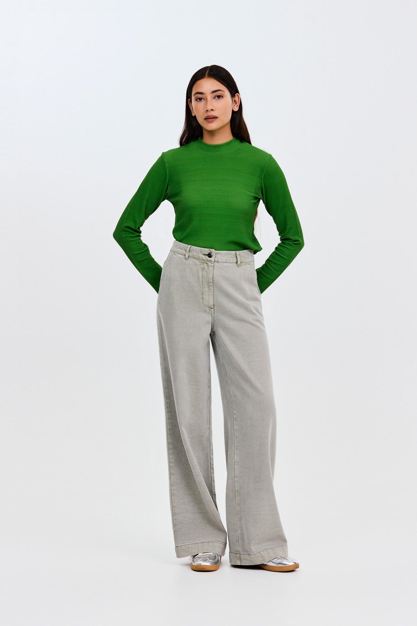 CKS - TIBOR - t-shirt long sleeves - green