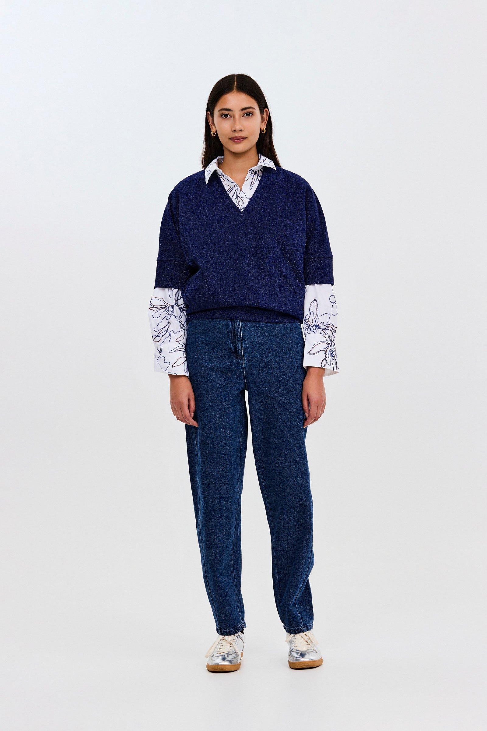CKS - ELDODEEP - t-shirt short sleeves - dark blue